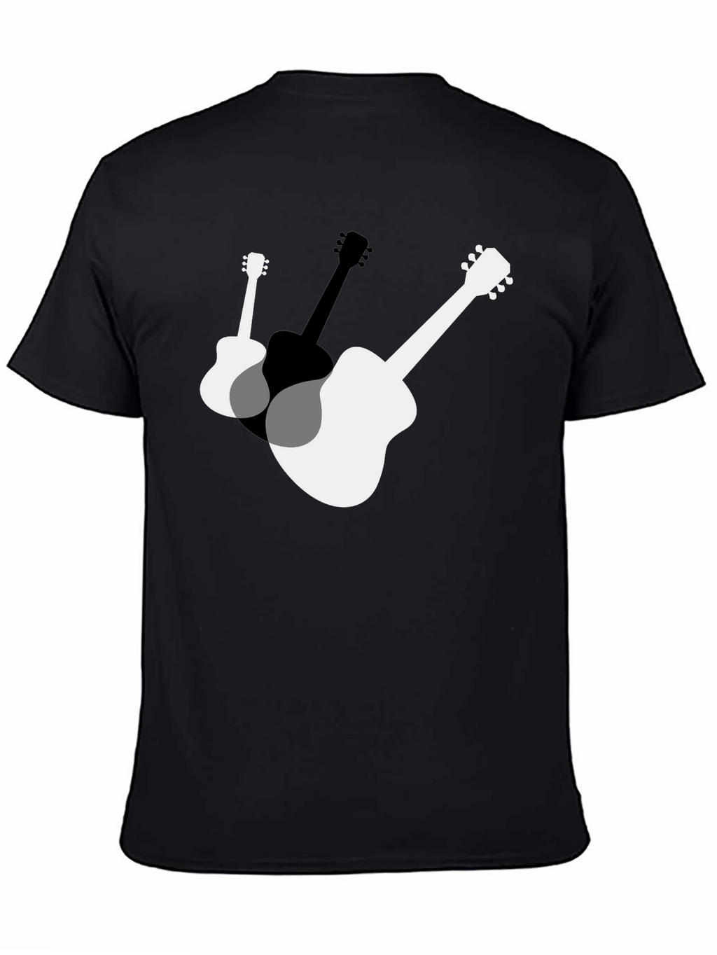 Guitar Graphic Tee - Music Lovers T-Shirt
