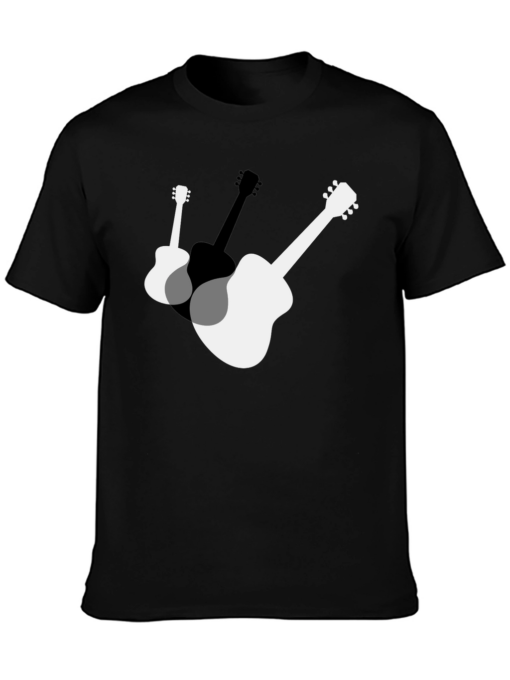Guitar Graphic Tee - Music Lovers T-Shirt