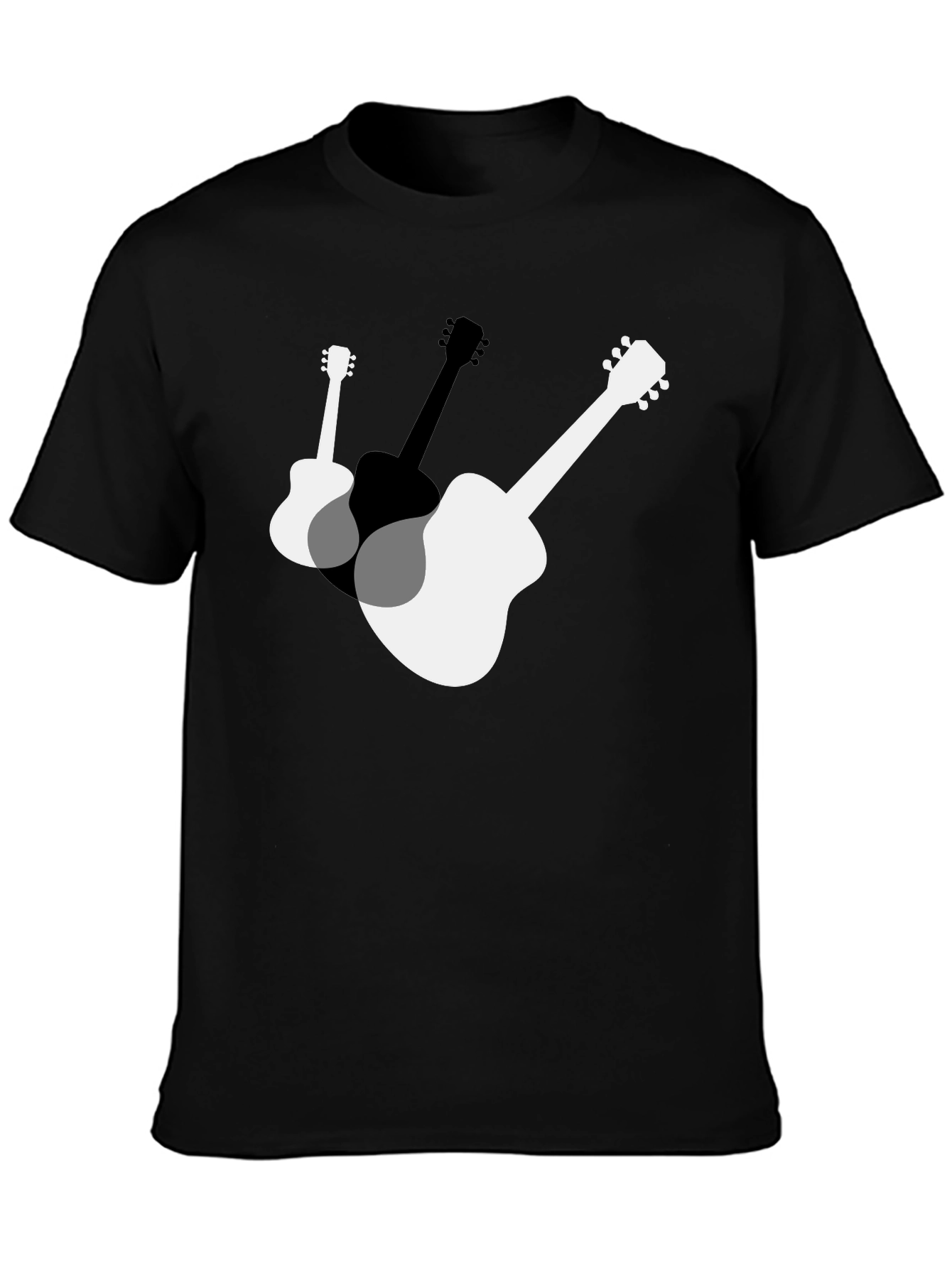 Guitar Graphic Tee - Music Lovers T-Shirt