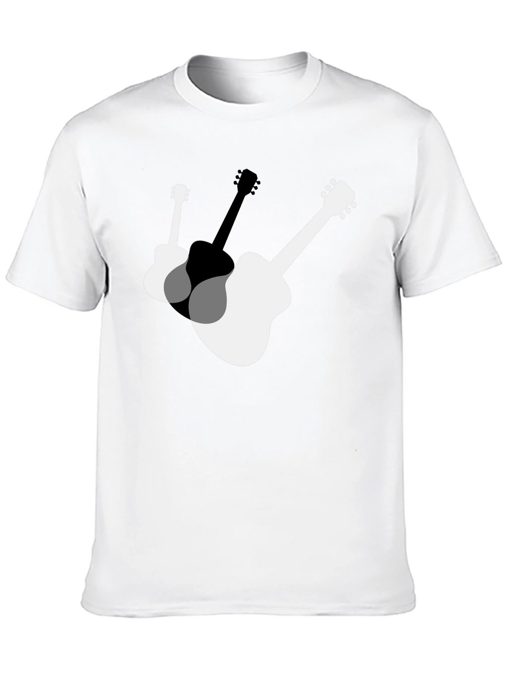 Guitar Graphic Tee - Music Lovers T-Shirt