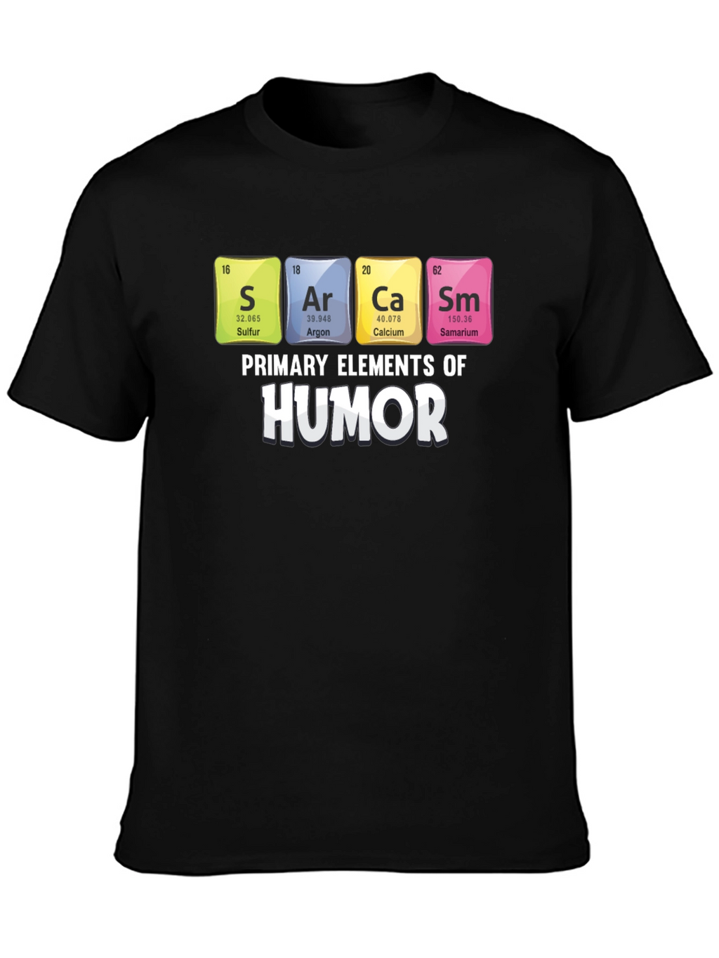 Primary Elements of Humor Graphic T-Shirt