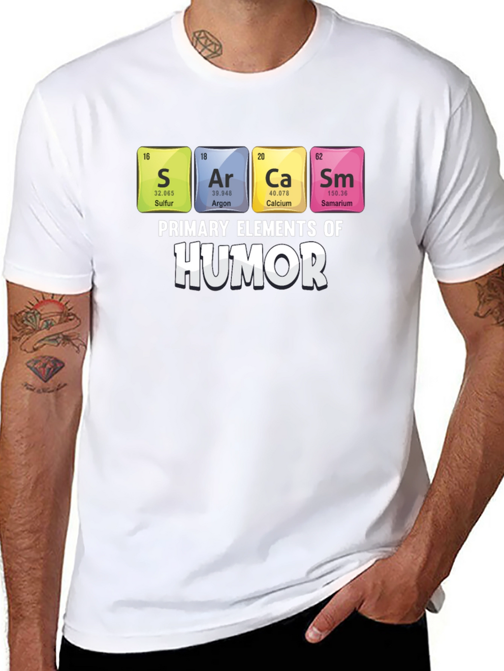 Primary Elements of Humor Graphic T-Shirt