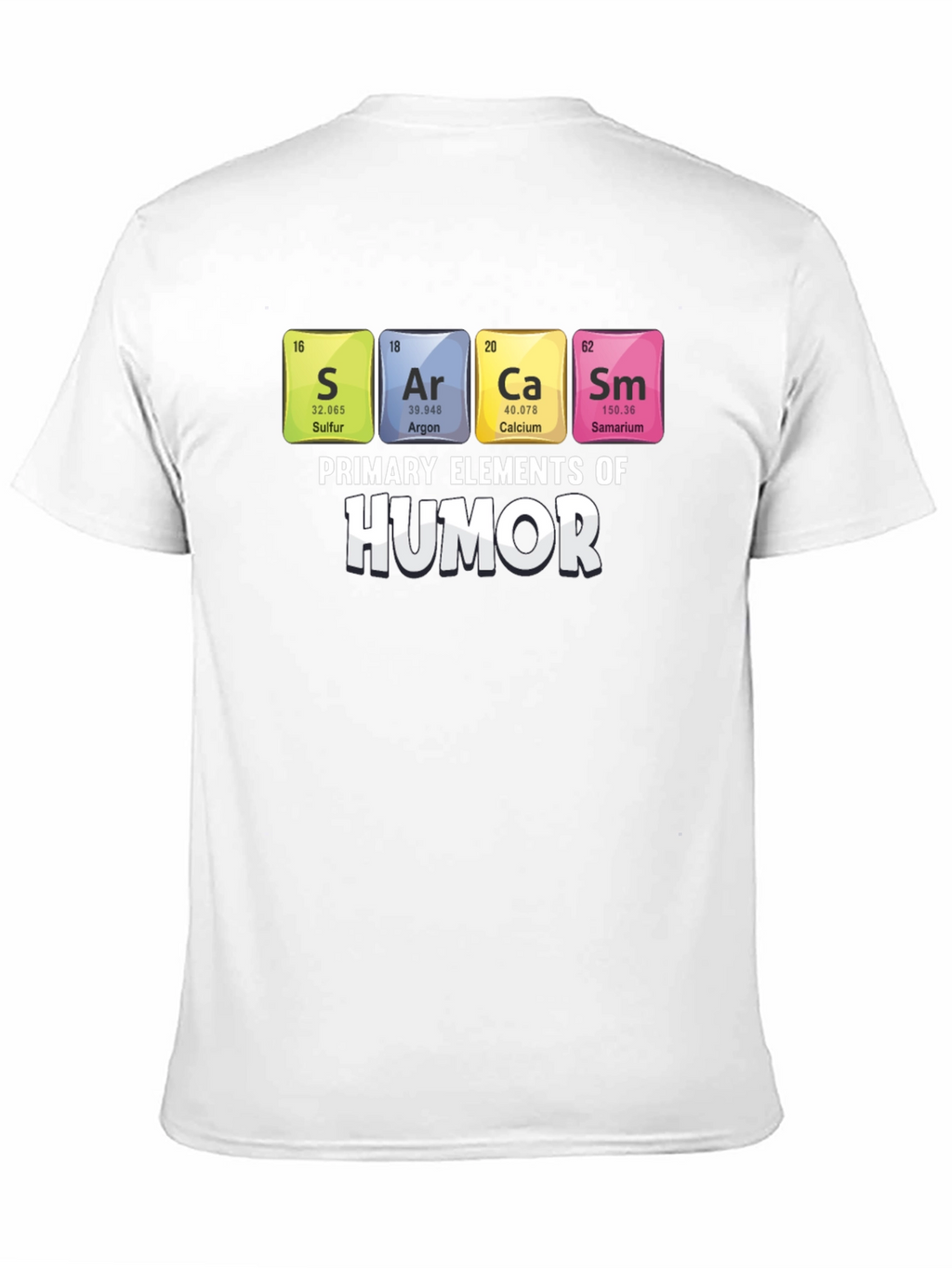 Primary Elements of Humor Graphic T-Shirt
