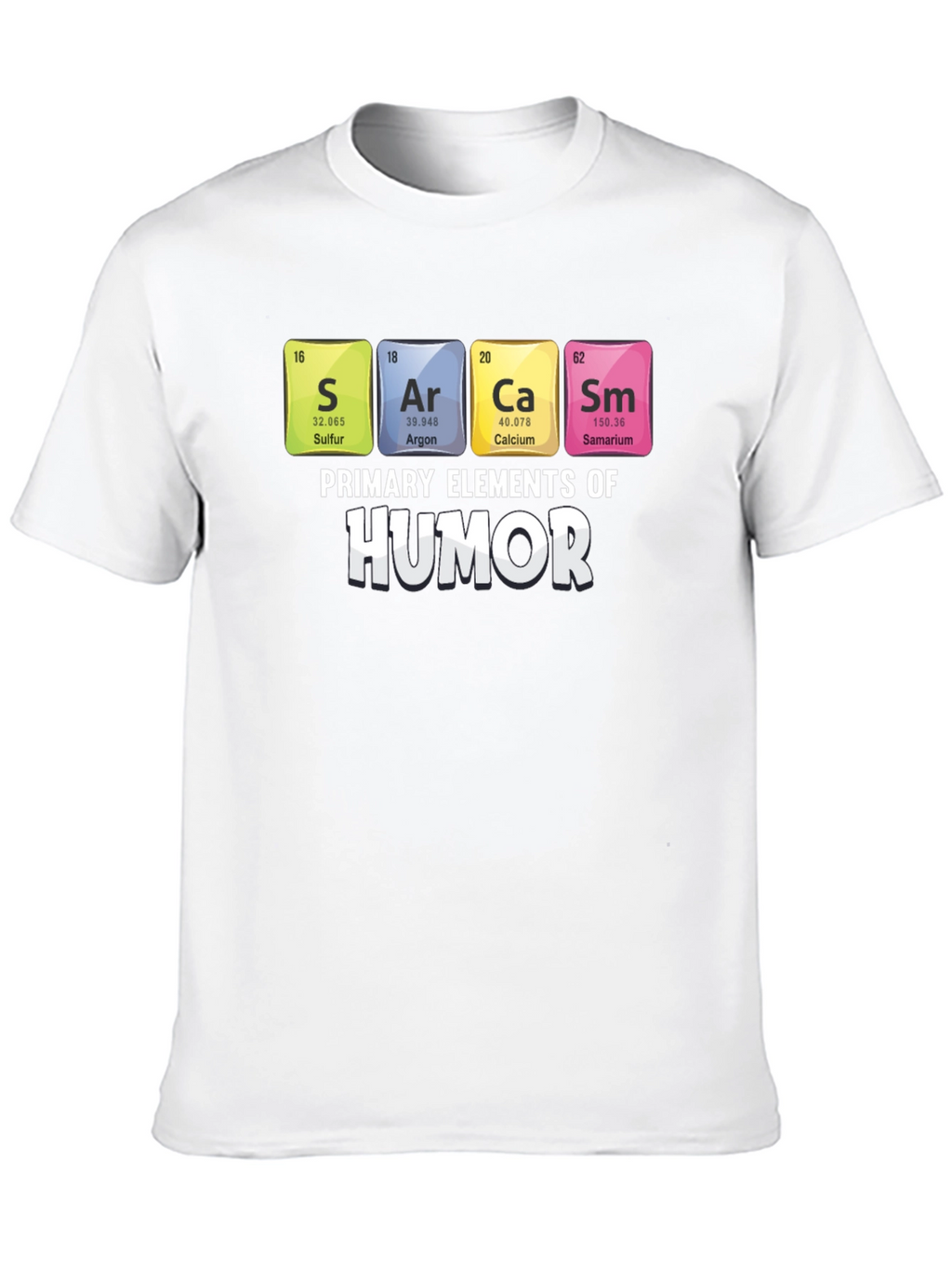 Primary Elements of Humor Graphic T-Shirt