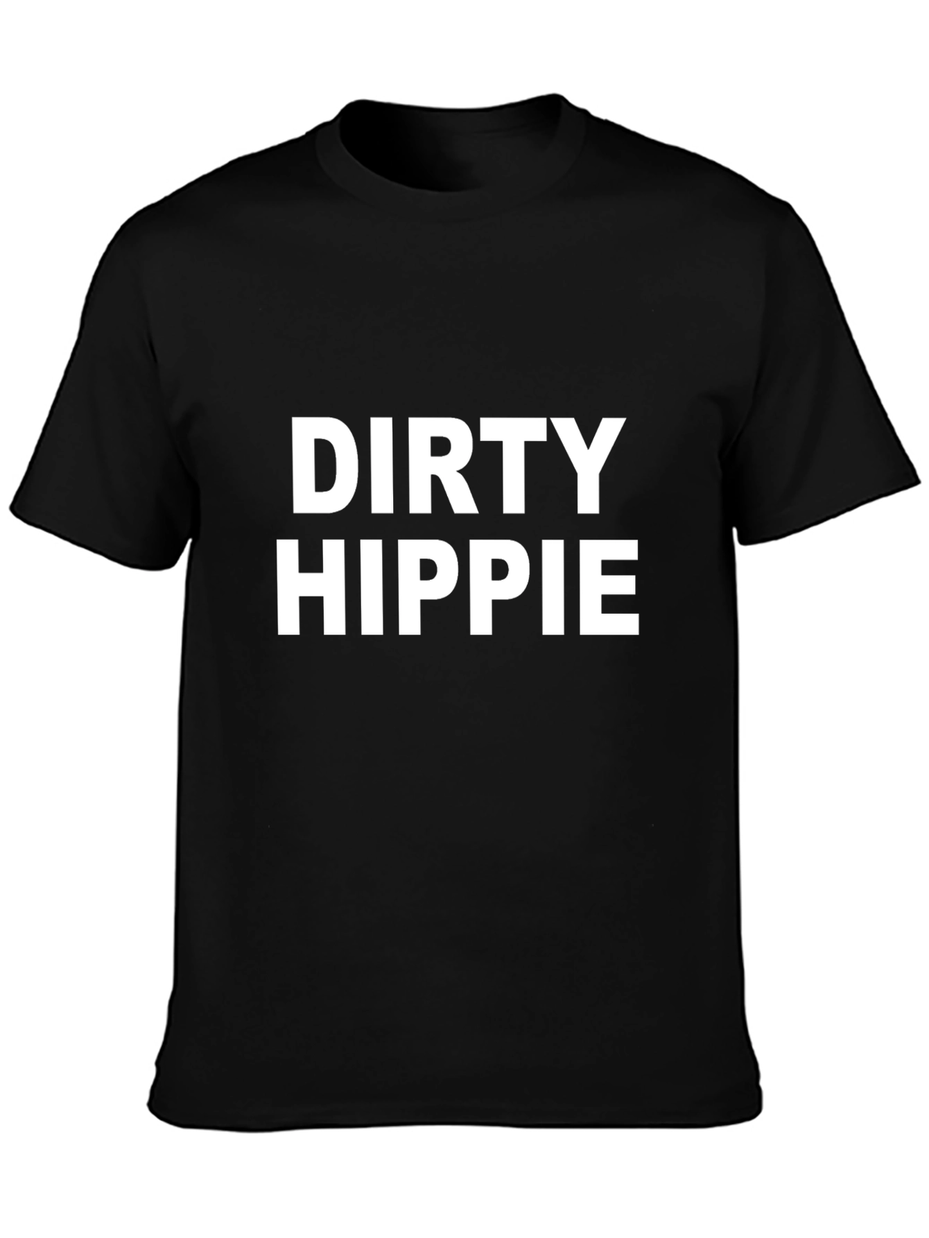 Dirty Hippie Graphic Tee - Black T-Shirt