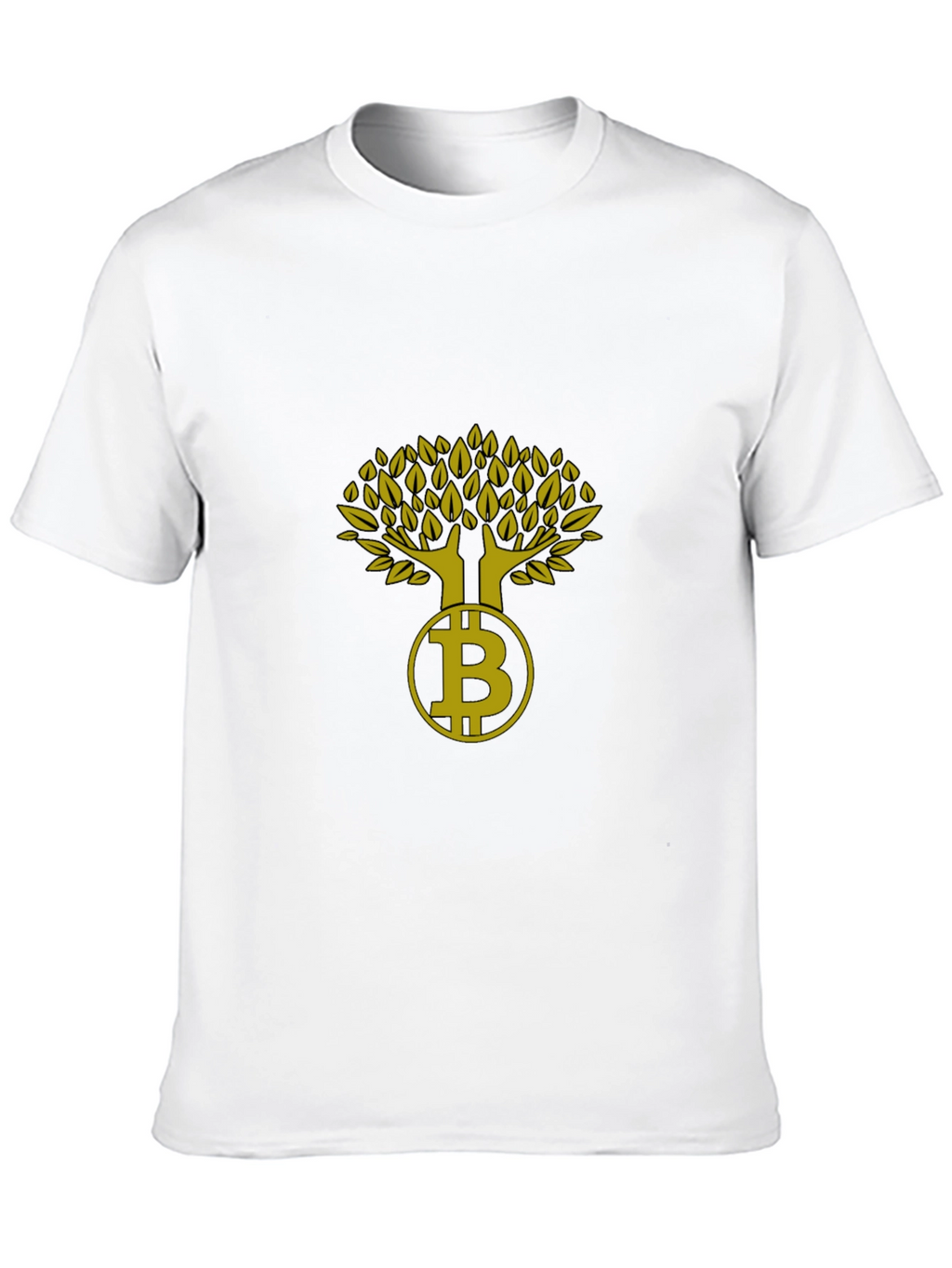 Bitcoin Tree Graphic Tee - Crypto Investor Fashion