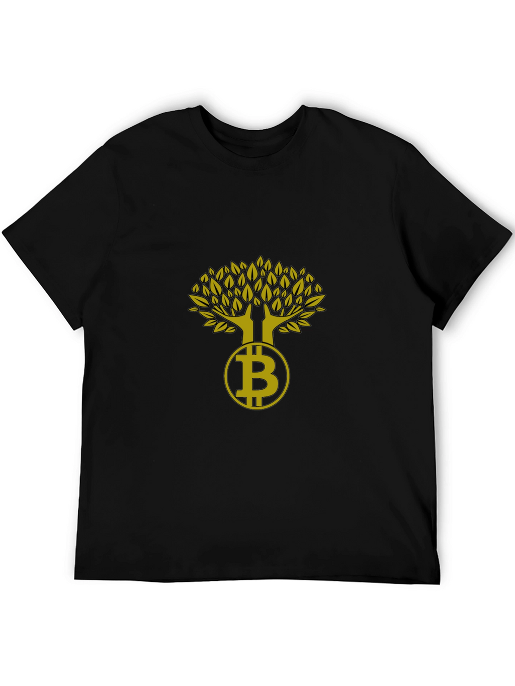 Bitcoin Tree Graphic Tee - Crypto Investor Fashion