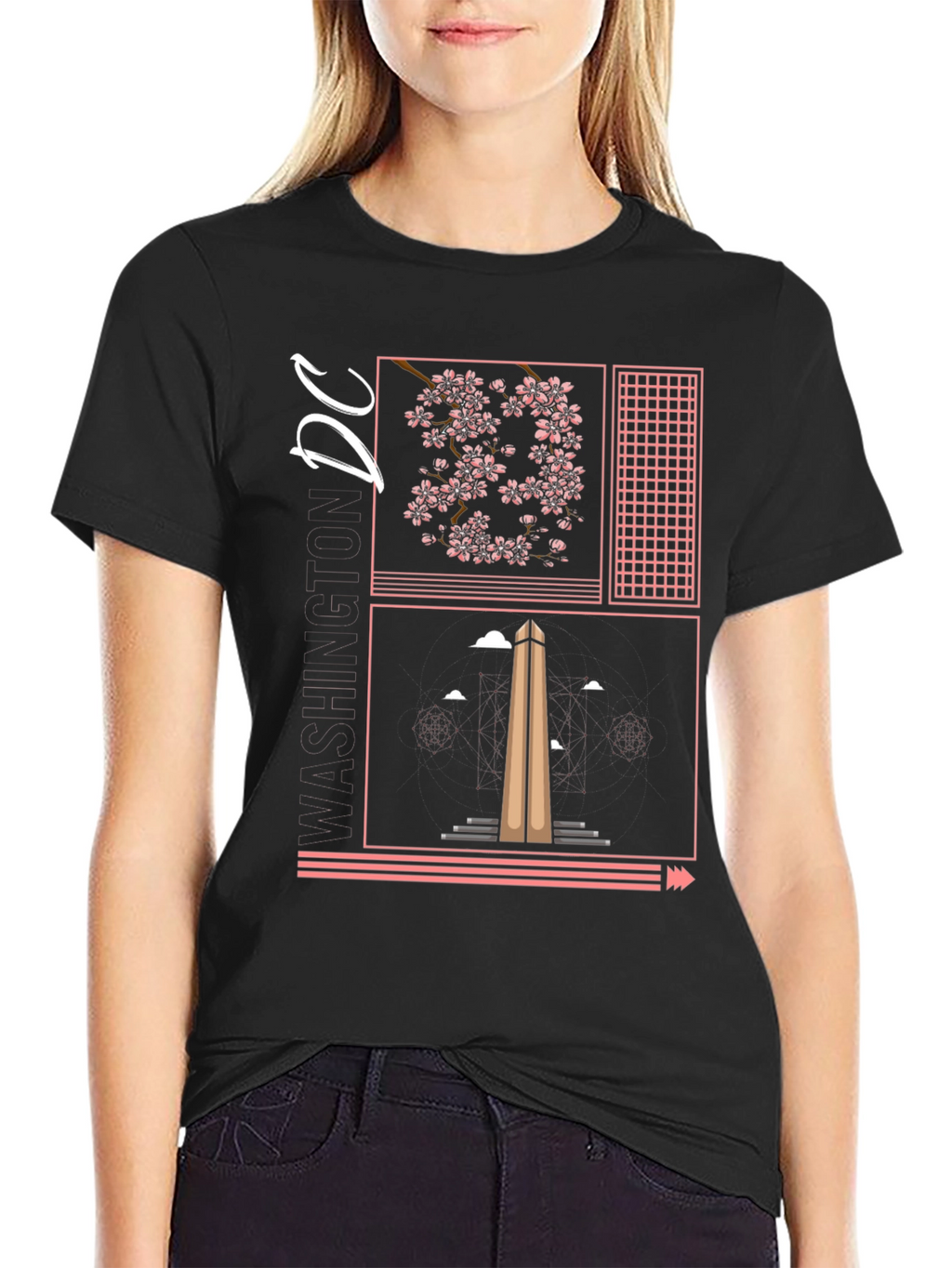 DC Washington Cherry Blossom Graphic Tee