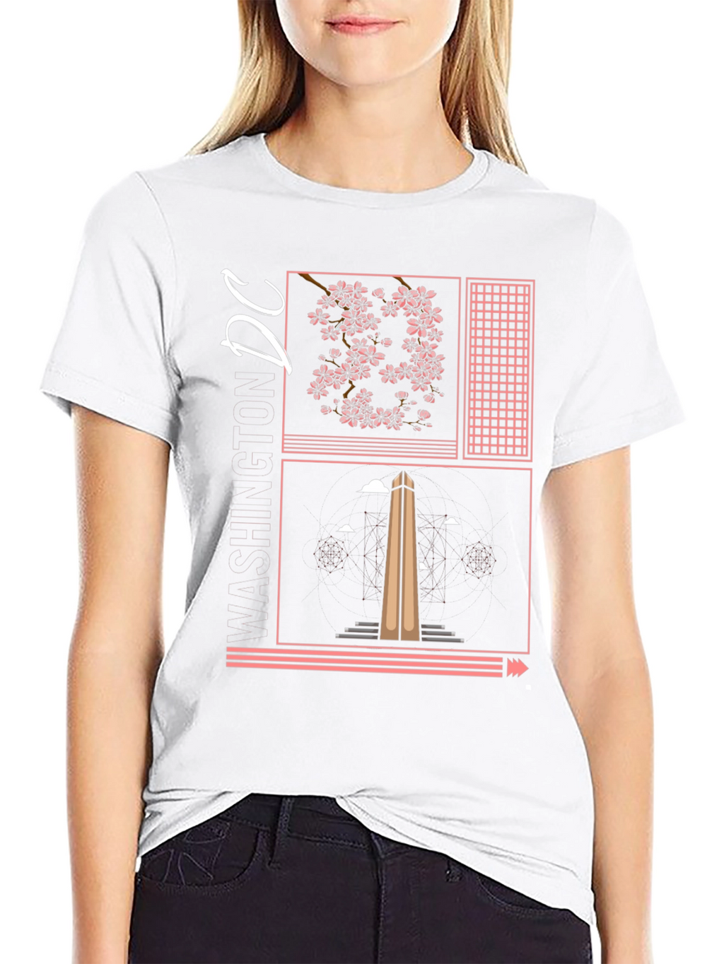 DC Washington Cherry Blossom Graphic Tee