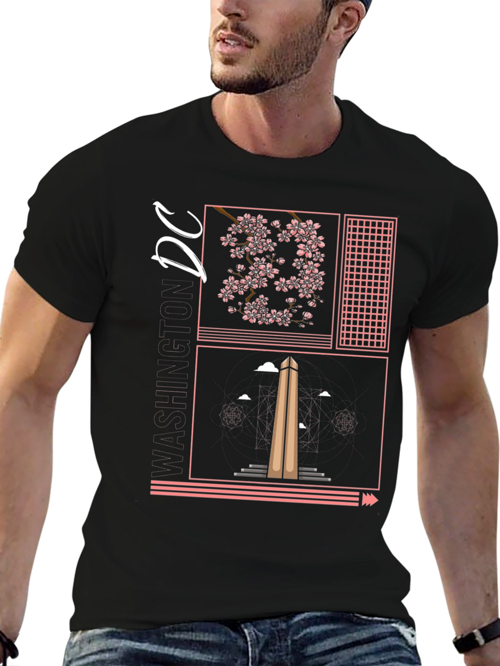 DC Washington Cherry Blossom Graphic Tee