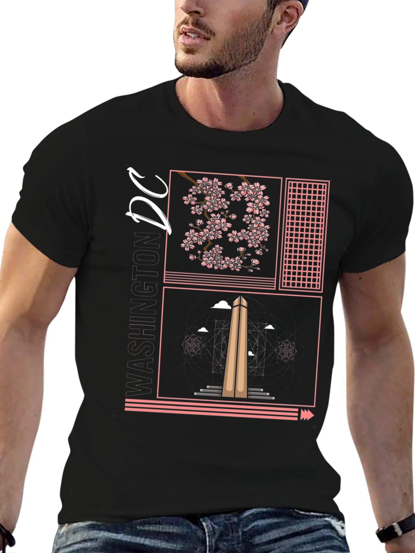 DC Washington Cherry Blossom Graphic Tee