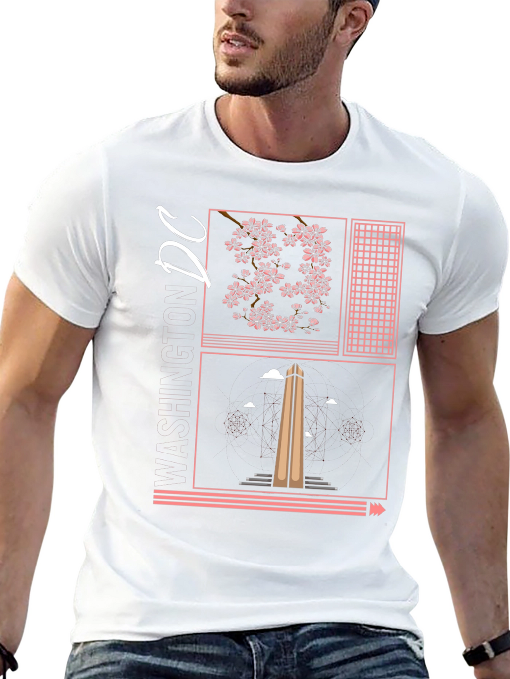 DC Washington Cherry Blossom Graphic Tee