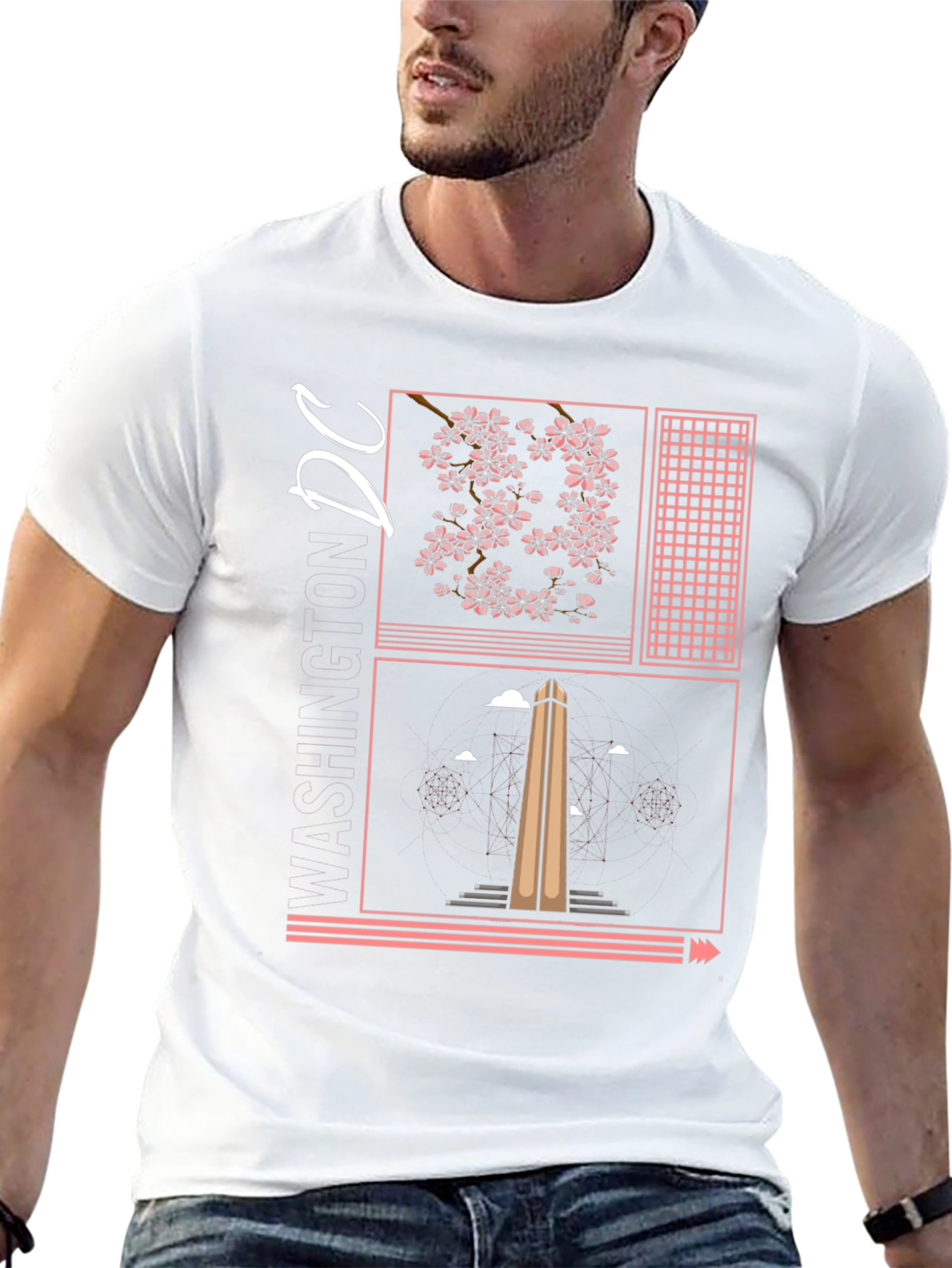 DC Washington Cherry Blossom Graphic Tee