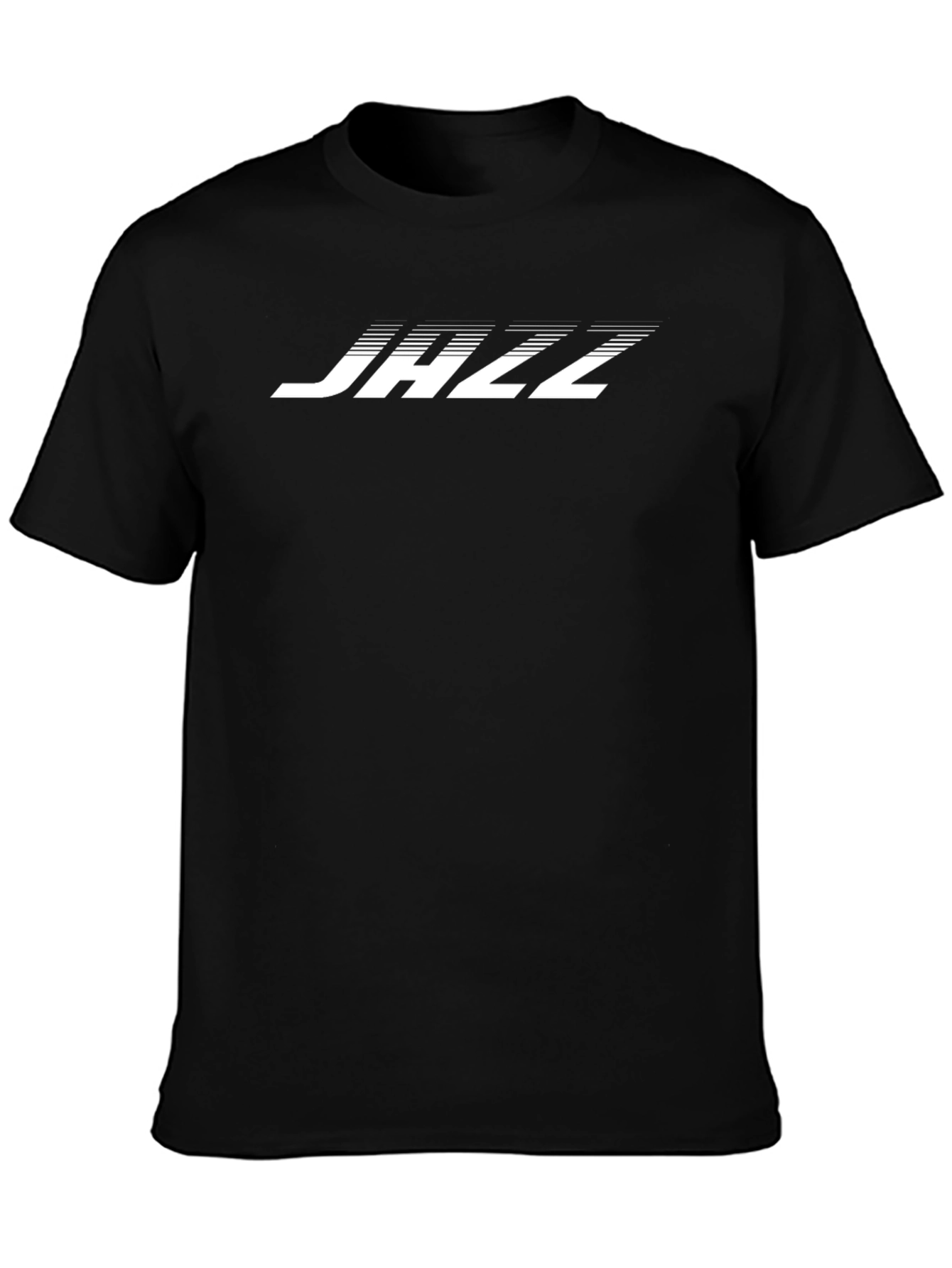 Jazz Graphic Black T-Shirt - Cool & Casual