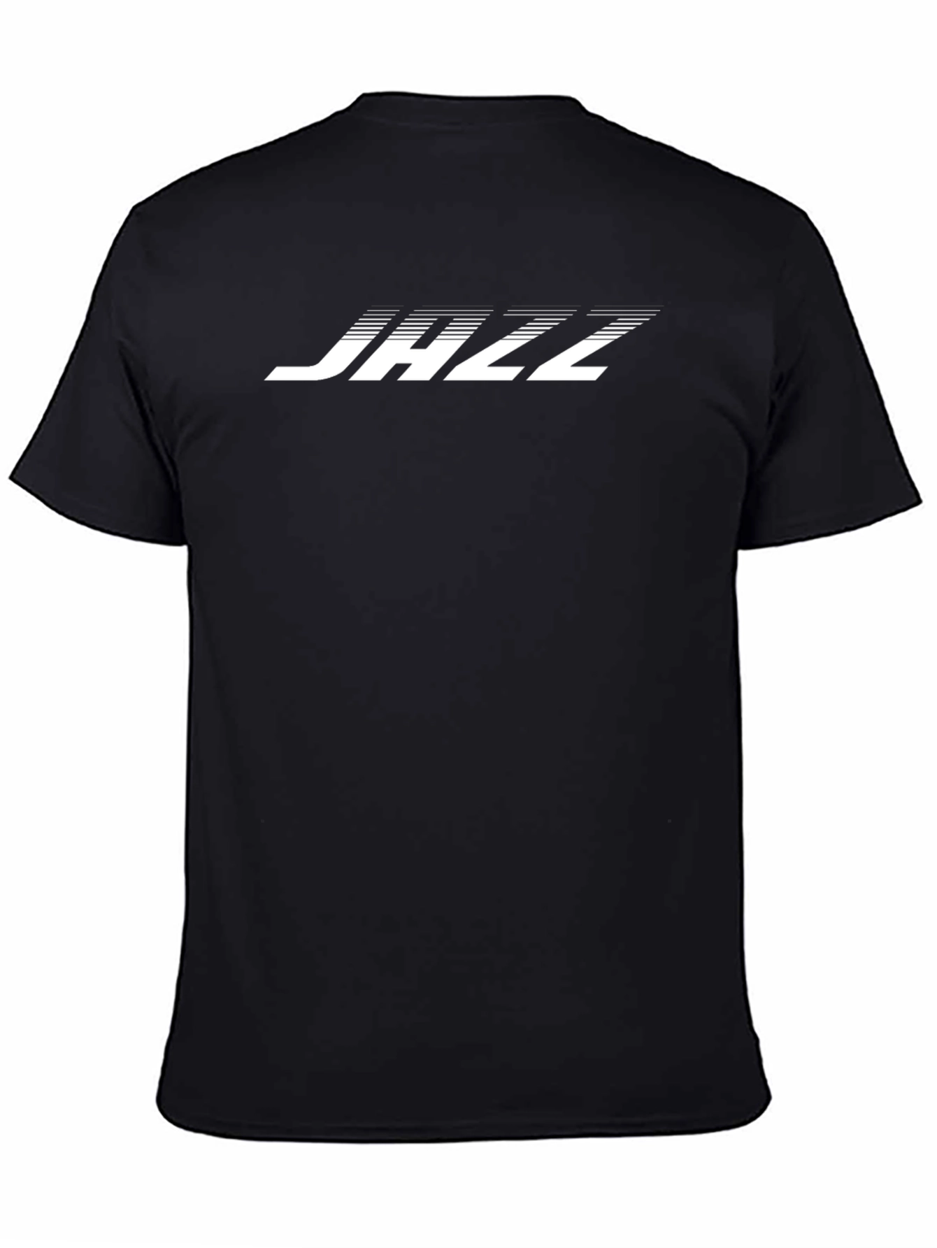 Jazz Graphic Black T-Shirt - Cool & Casual