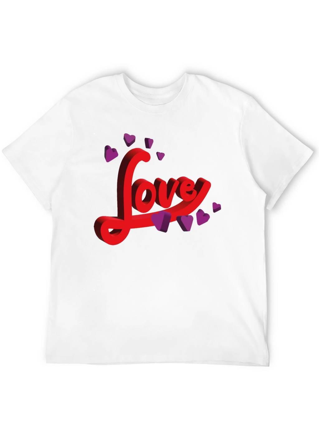 Love Graphic Tee - Stylish Valentines Day Shirt