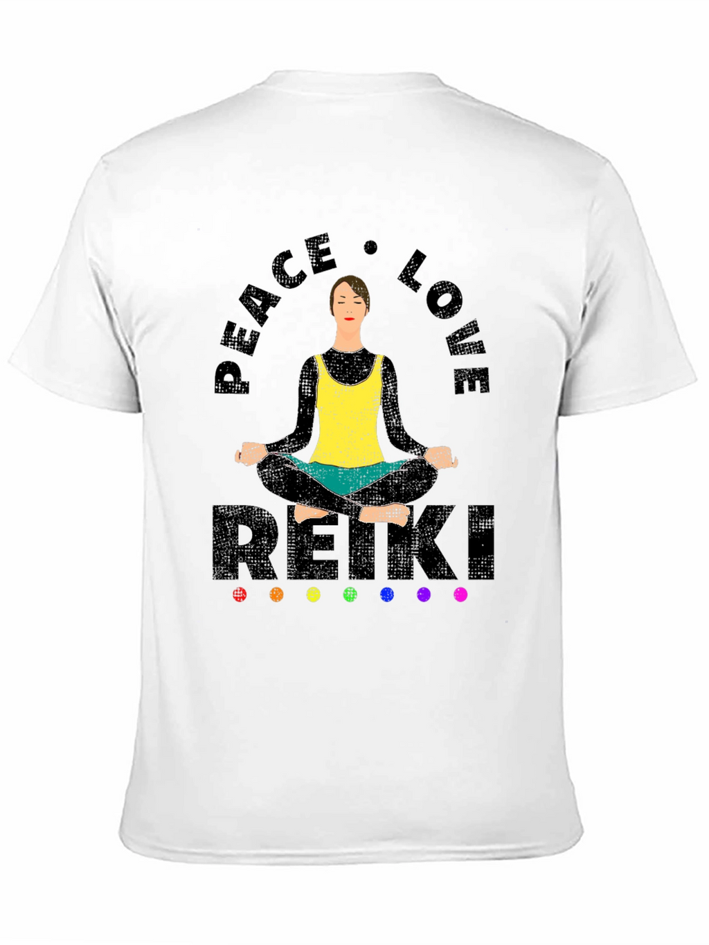 Peace Love Reiki T-Shirt - Spiritual Meditation Tee