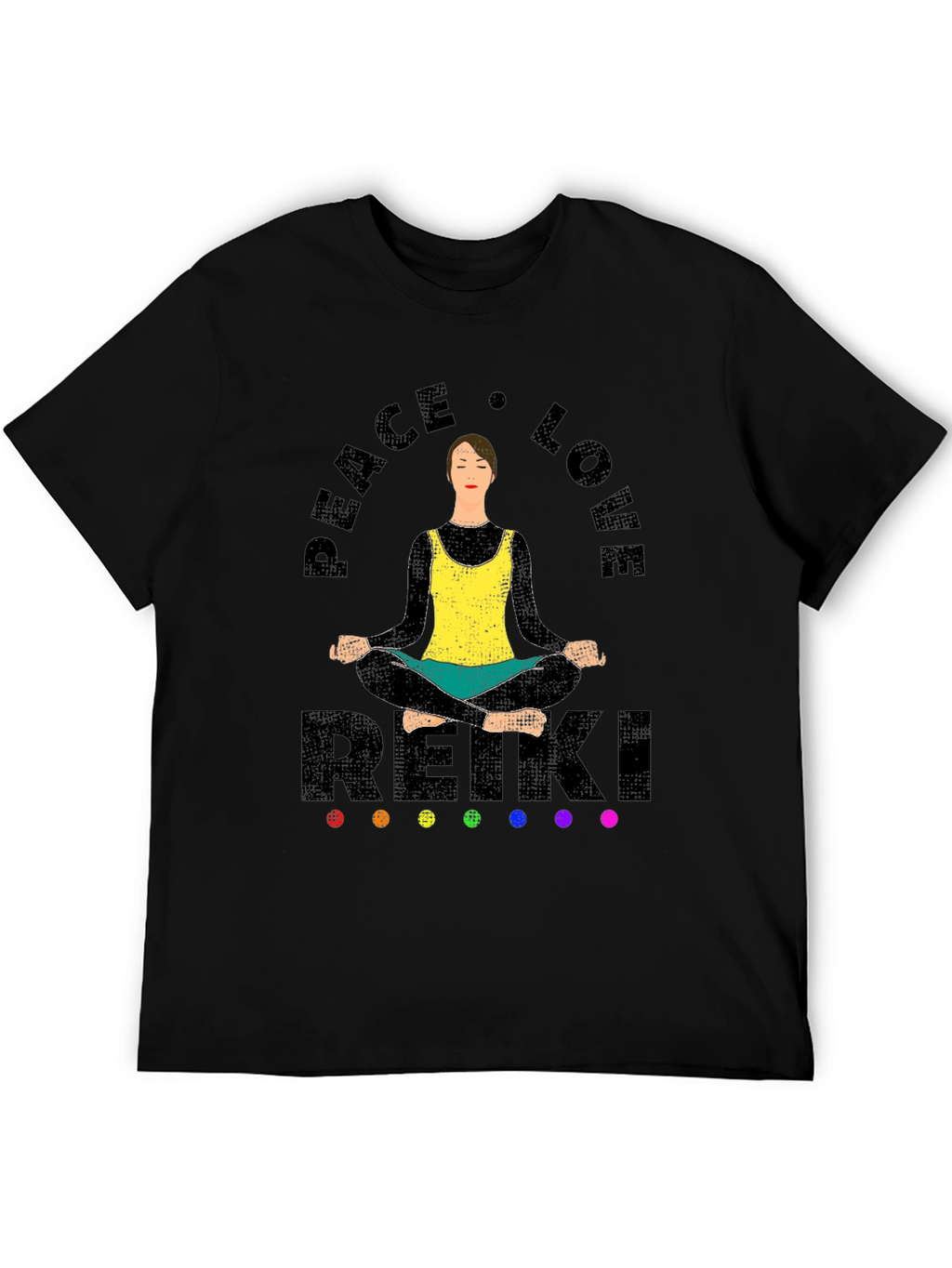Peace Love Reiki T-Shirt - Spiritual Meditation Tee