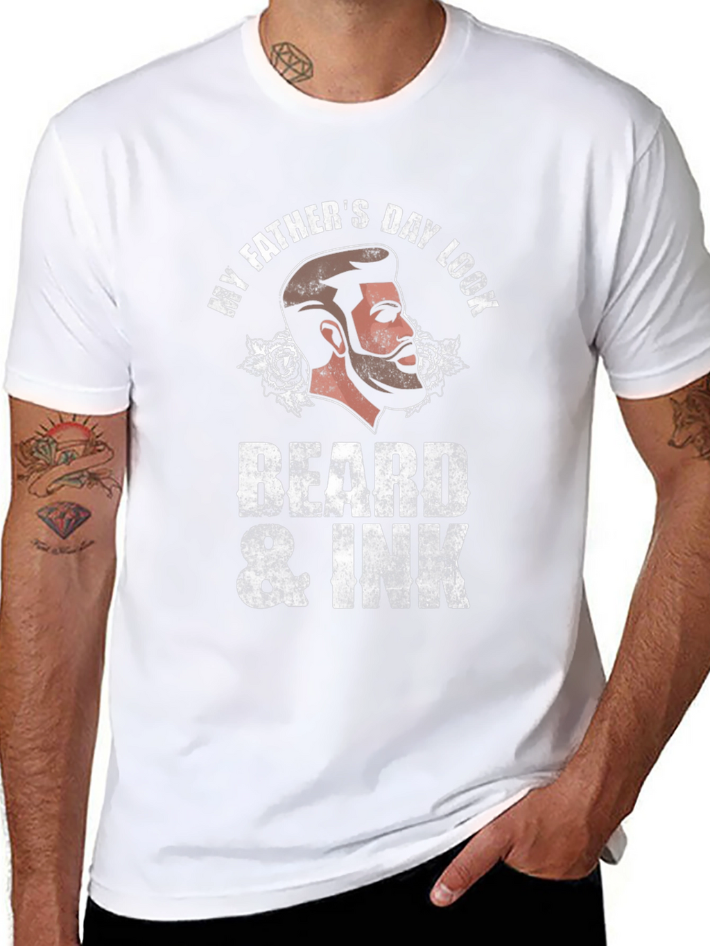Beard & Ink Fathers Day T-Shirt