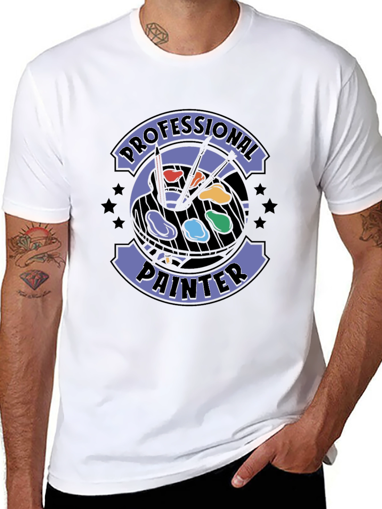 Professional Painter T-Shirt - Artistic Design