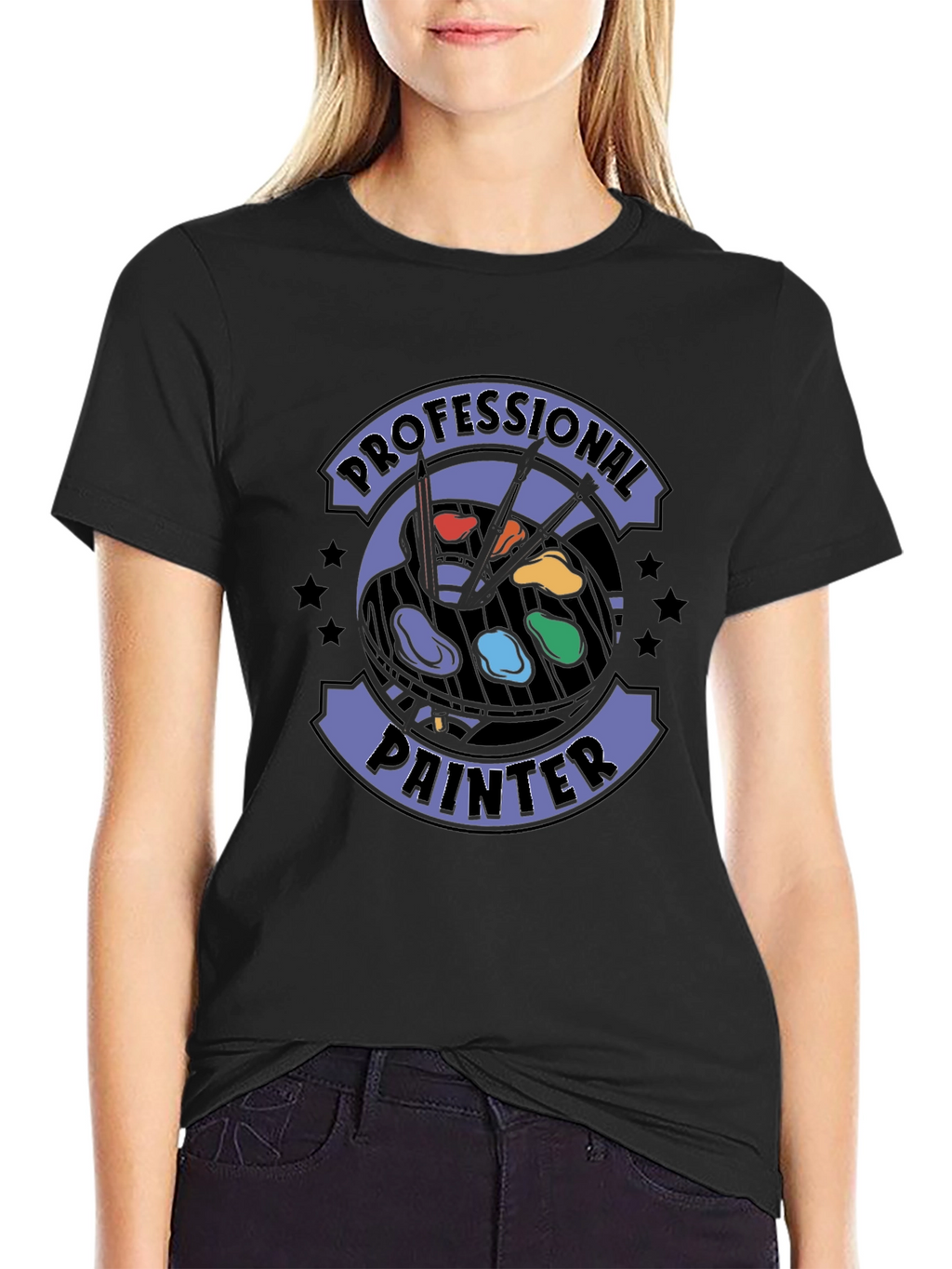 Professional Painter T-Shirt - Artistic Design