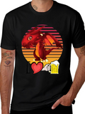 I Love Dragons and Beer T-Shirt