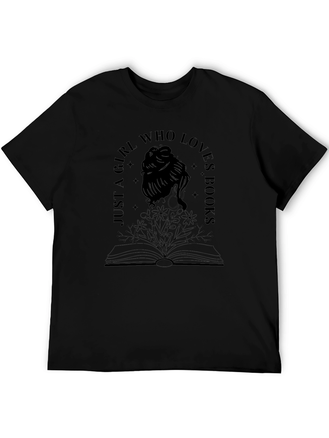 Just a Girl Who Loves Books T-Shirt
