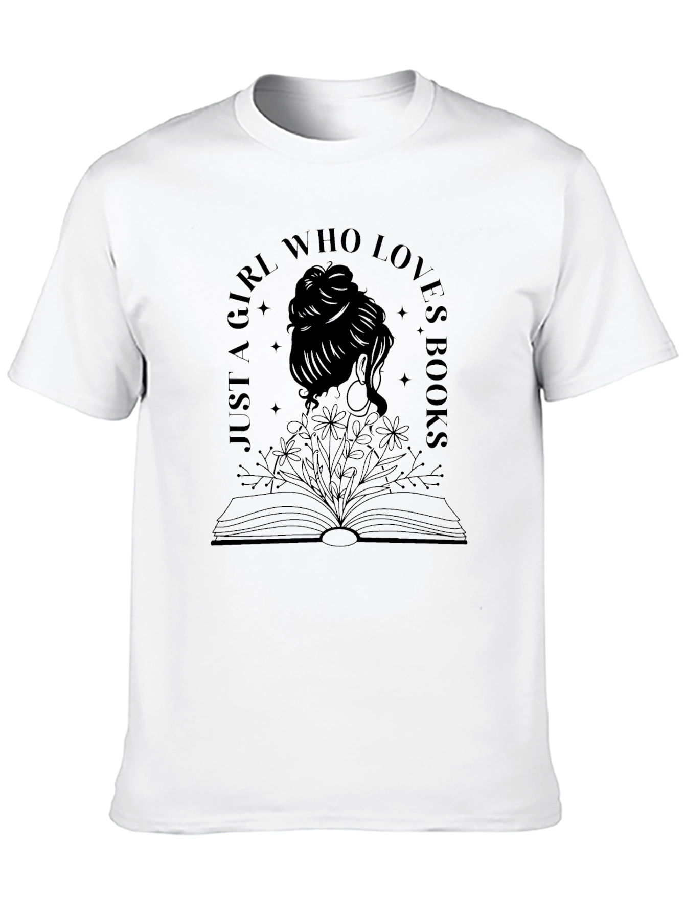 Just a Girl Who Loves Books T-Shirt