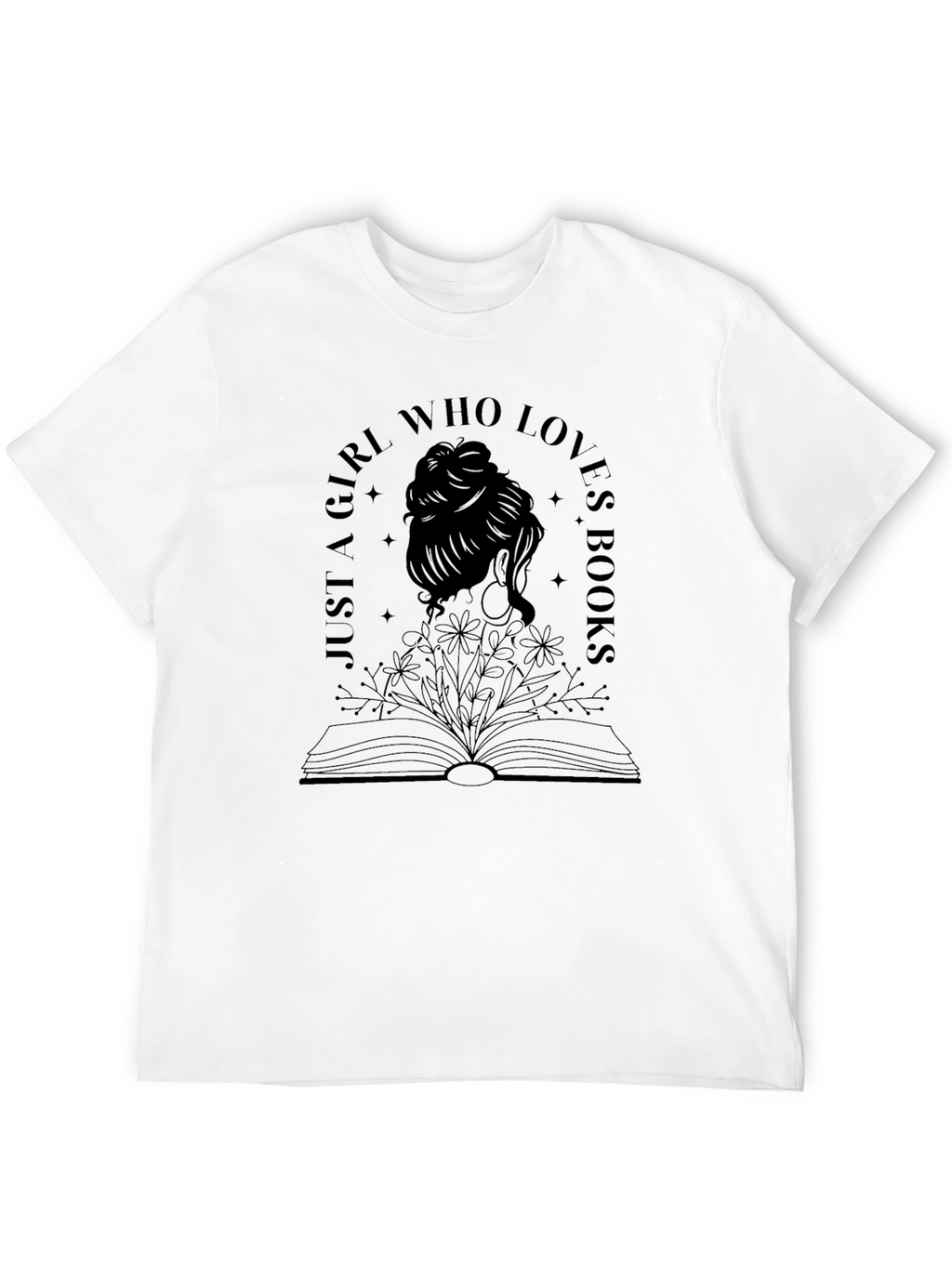 Just a Girl Who Loves Books T-Shirt