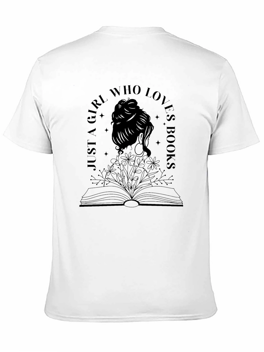 Just a Girl Who Loves Books T-Shirt