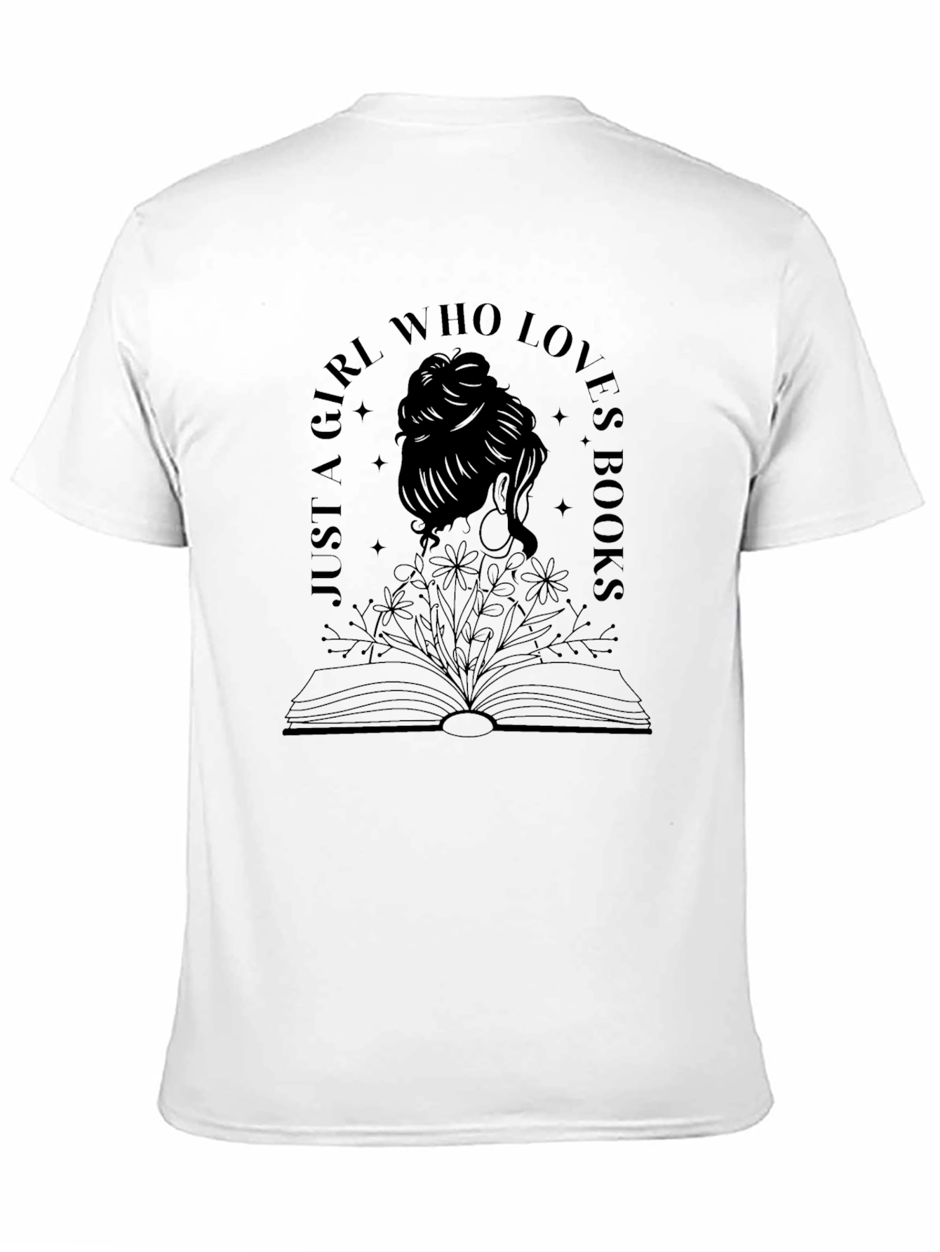 Just a Girl Who Loves Books T-Shirt