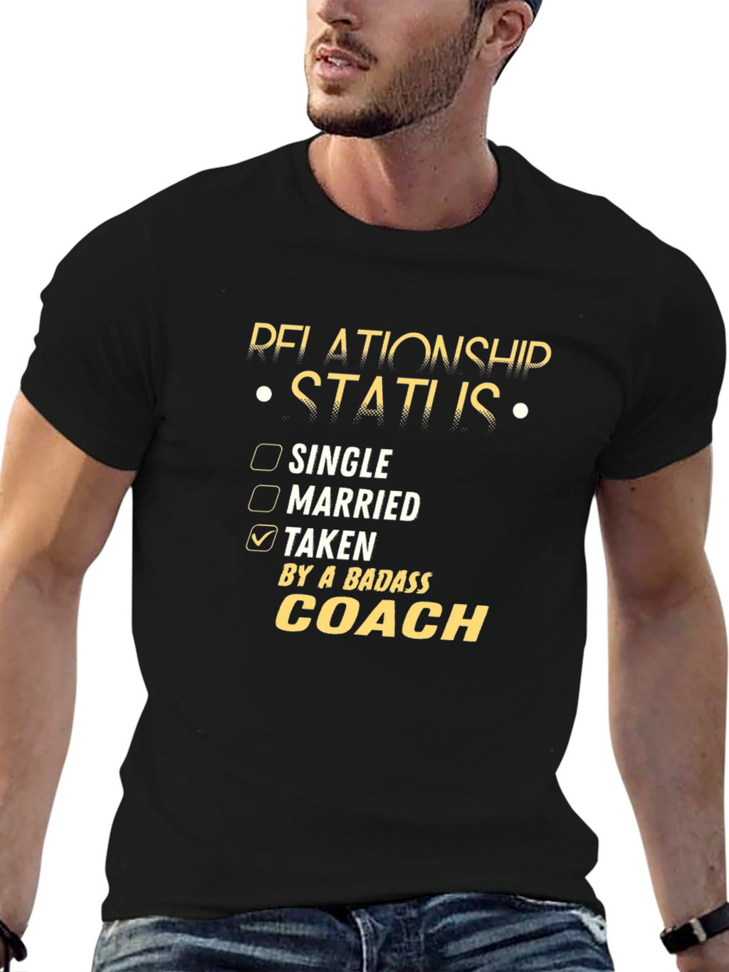 Taken by a Badass Coach T-Shirt