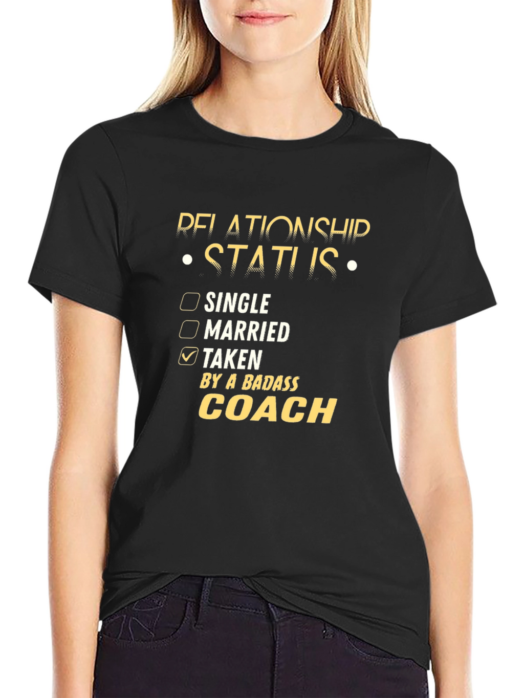 Taken by a Badass Coach T-Shirt