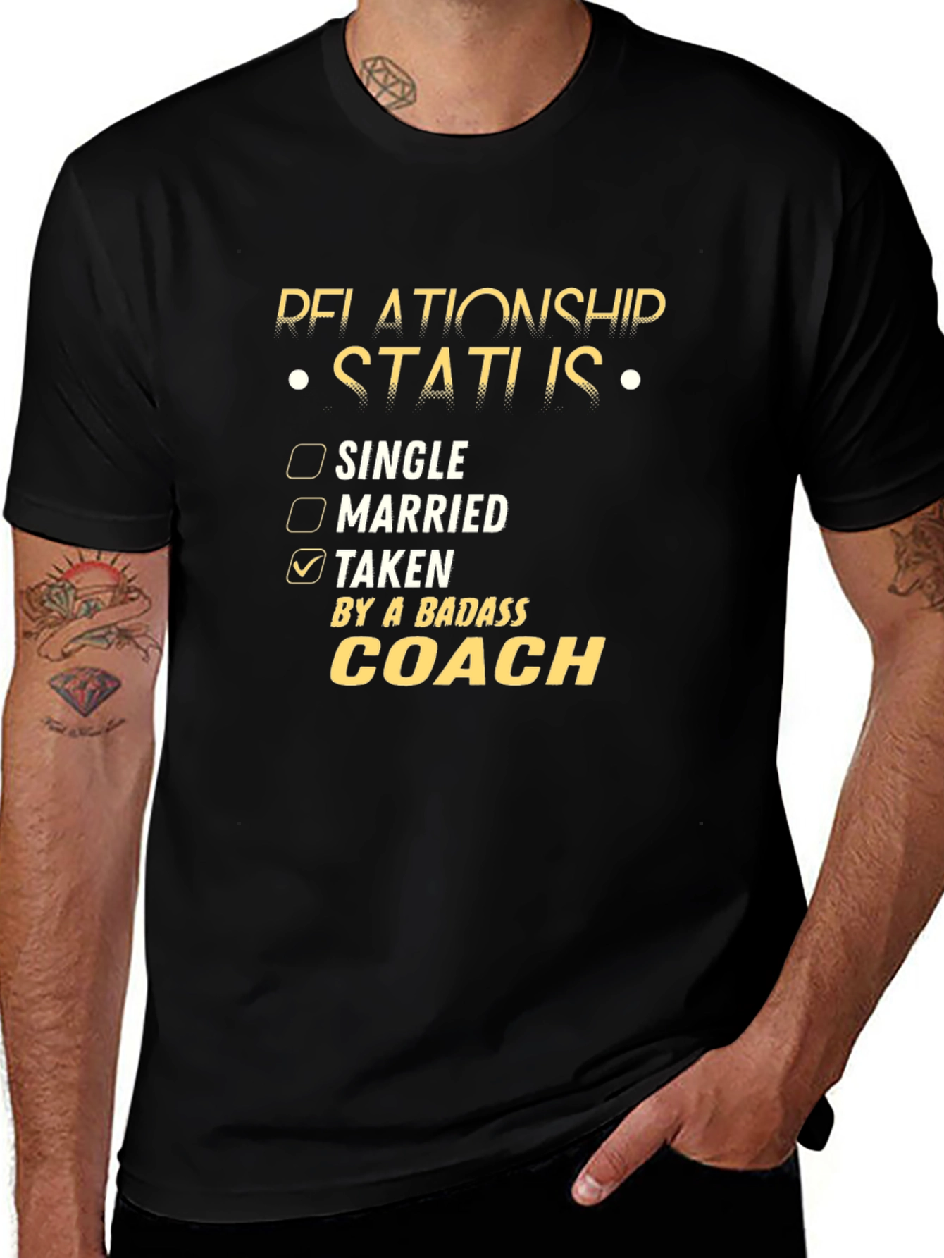 Taken by a Badass Coach T-Shirt
