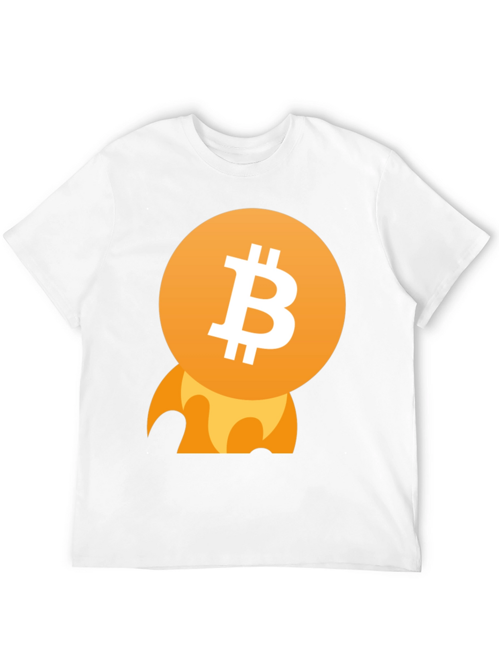 Bitcoin Rocket T-Shirt - Crypto Currency Tee
