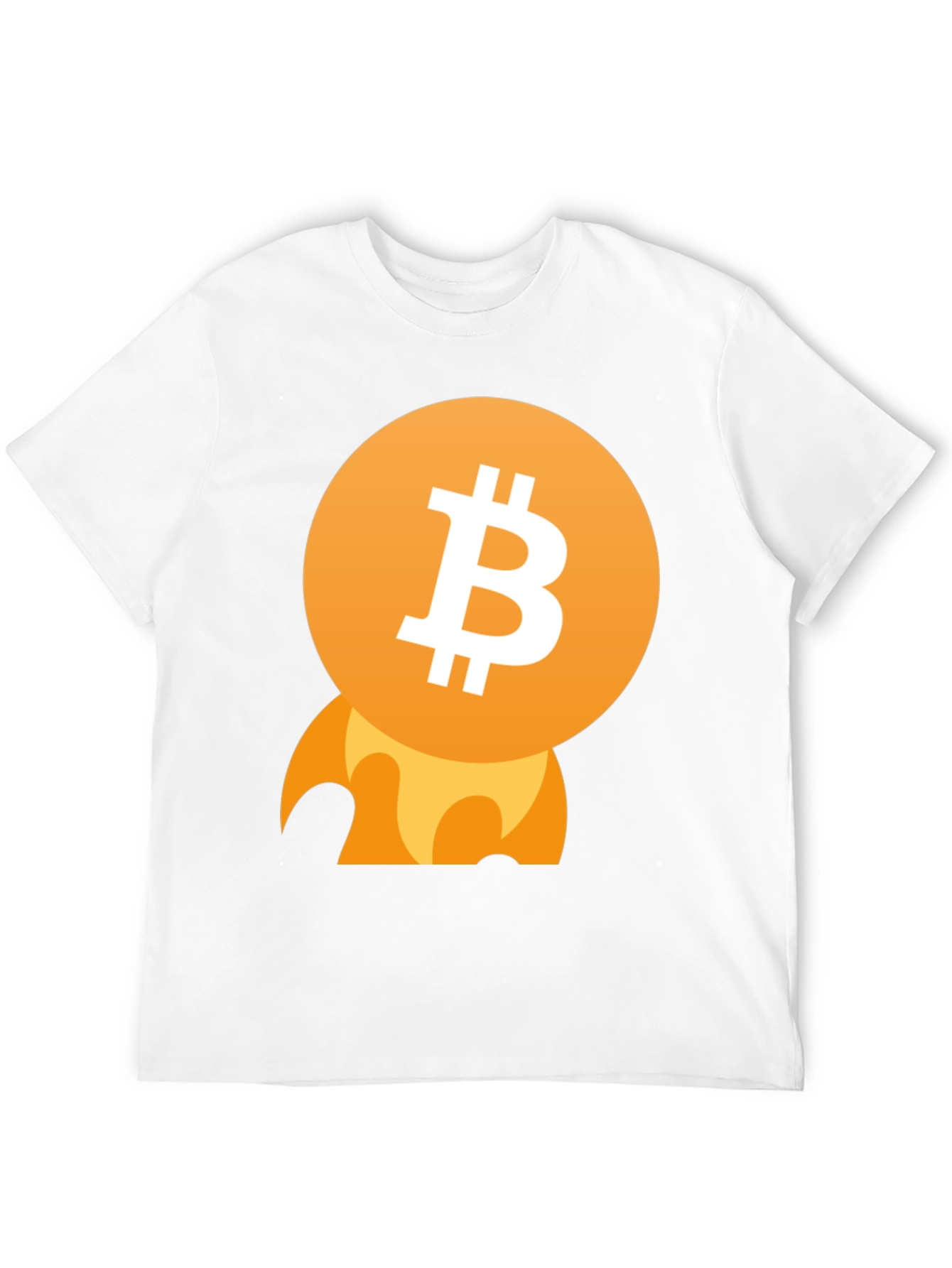 Bitcoin Rocket T-Shirt - Crypto Currency Tee