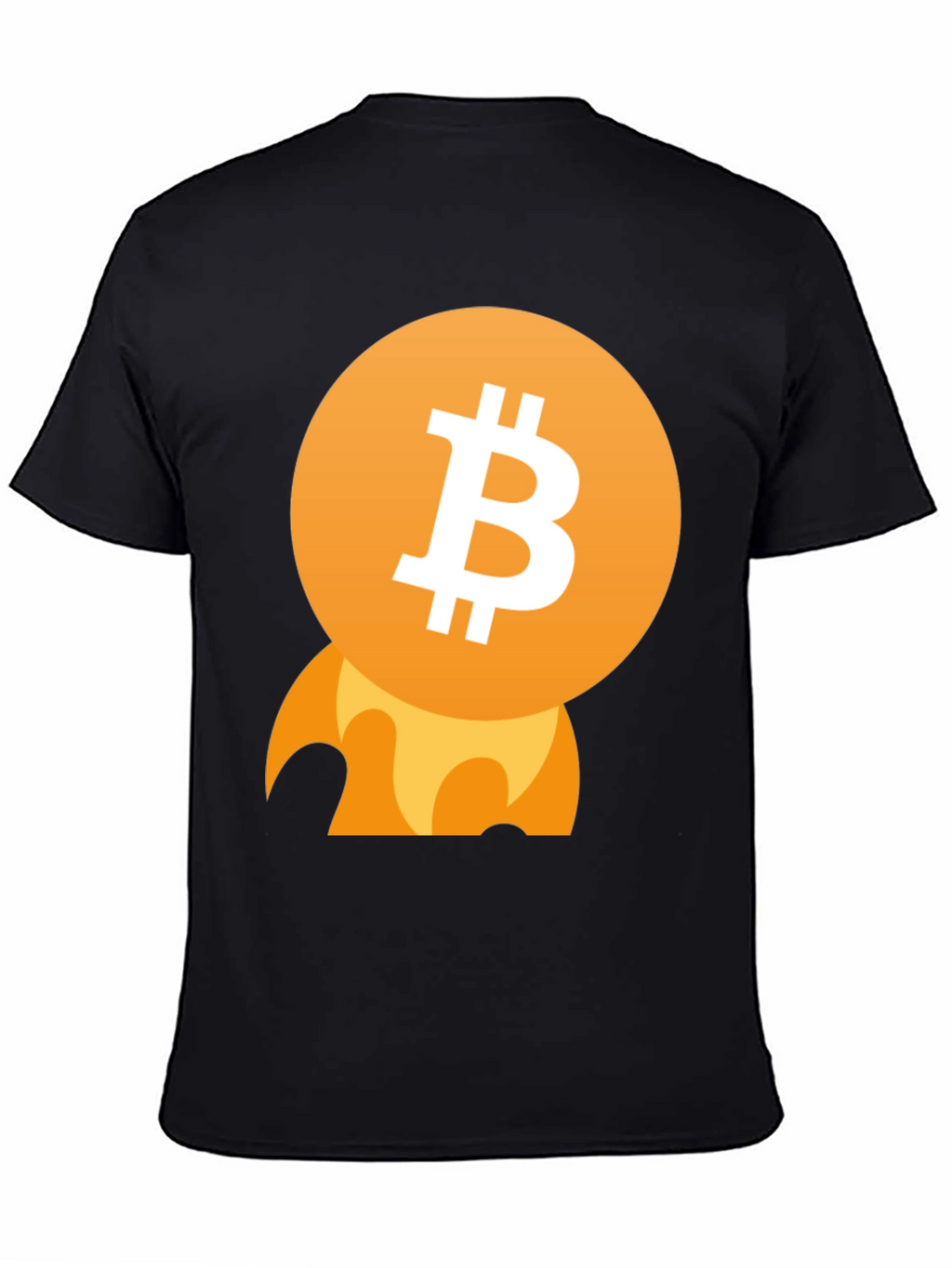 Bitcoin Rocket T-Shirt - Crypto Currency Tee