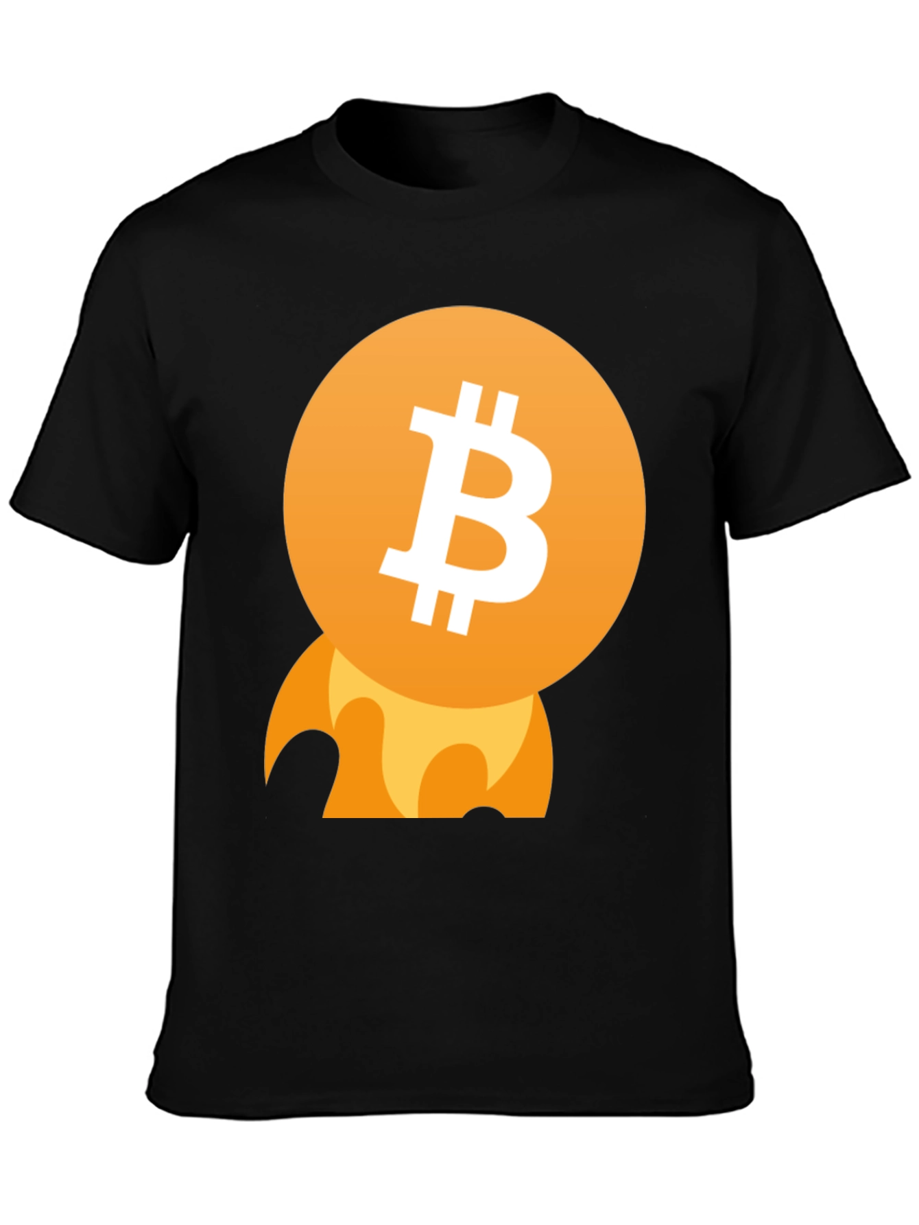 Bitcoin Rocket T-Shirt - Crypto Currency Tee