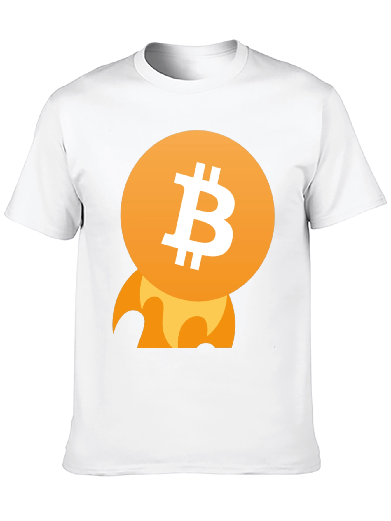 Bitcoin Rocket T-Shirt - Crypto Currency Tee