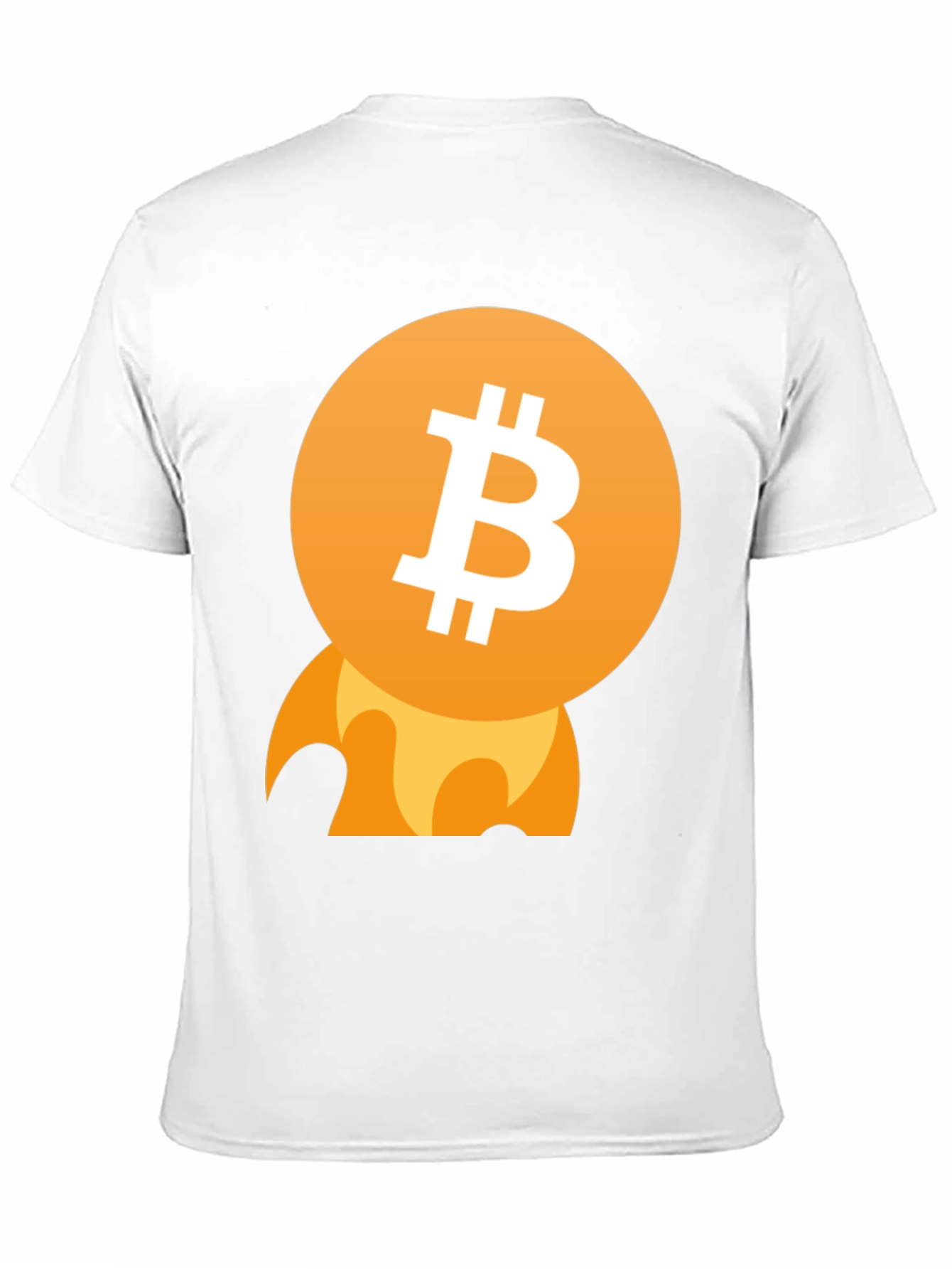 Bitcoin Rocket T-Shirt - Crypto Currency Tee