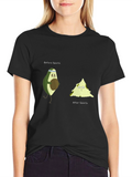 Avocado Sports Black T-Shirt