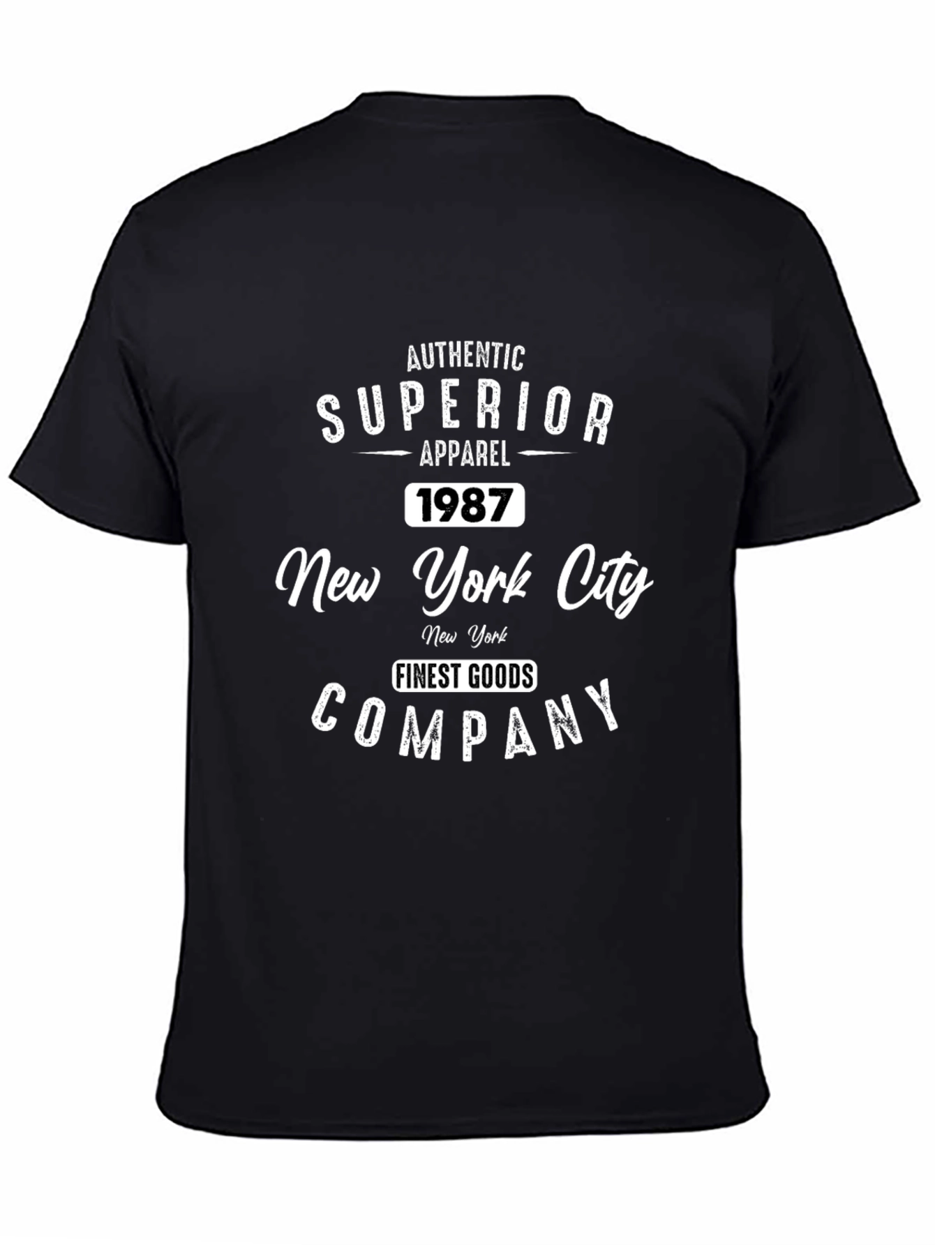 Authentic Superior Apparel 1987 New York City T-Shirt