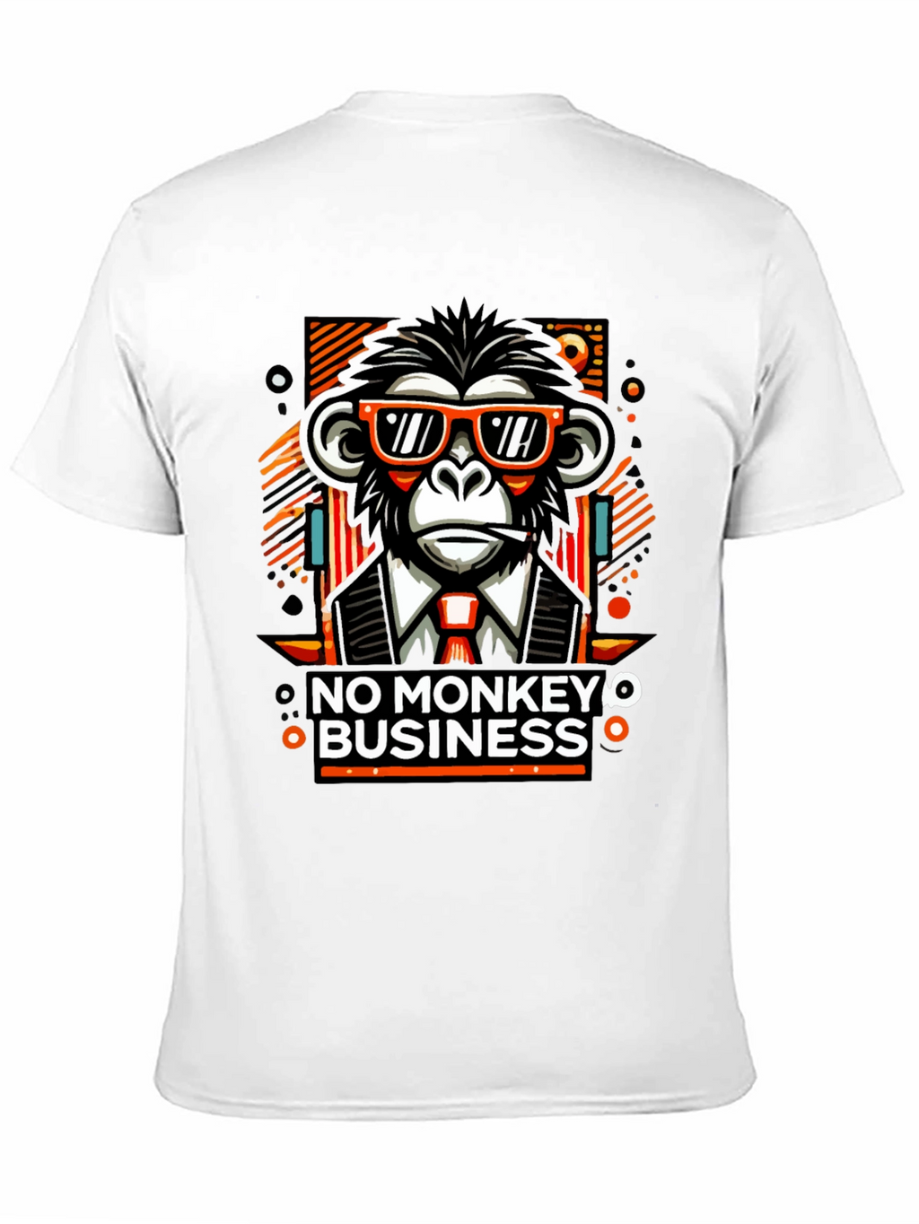 No Monkey Business Graphic T-Shirt
