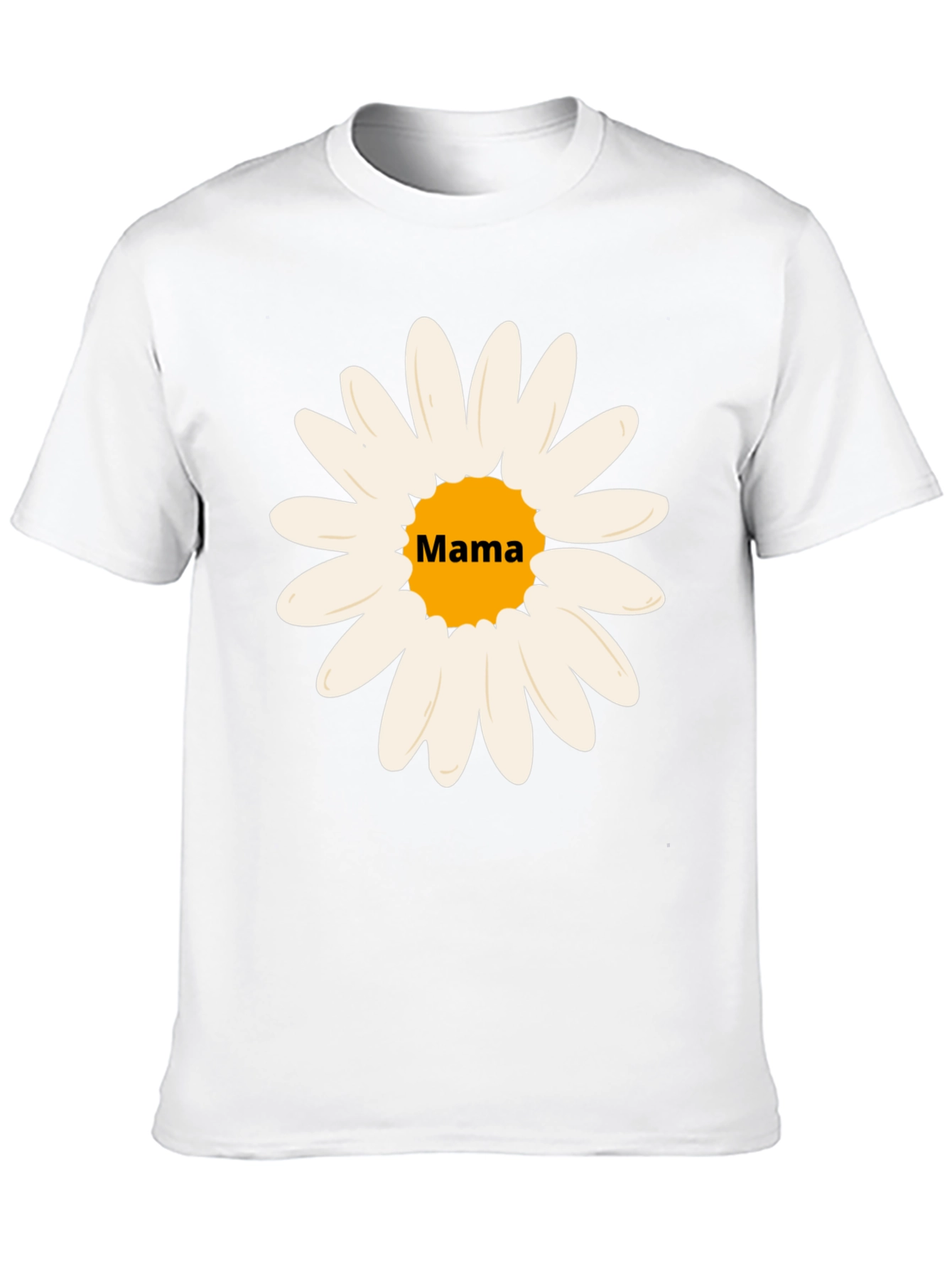 Mama Daisy Graphic Tee - Stylish Comfort