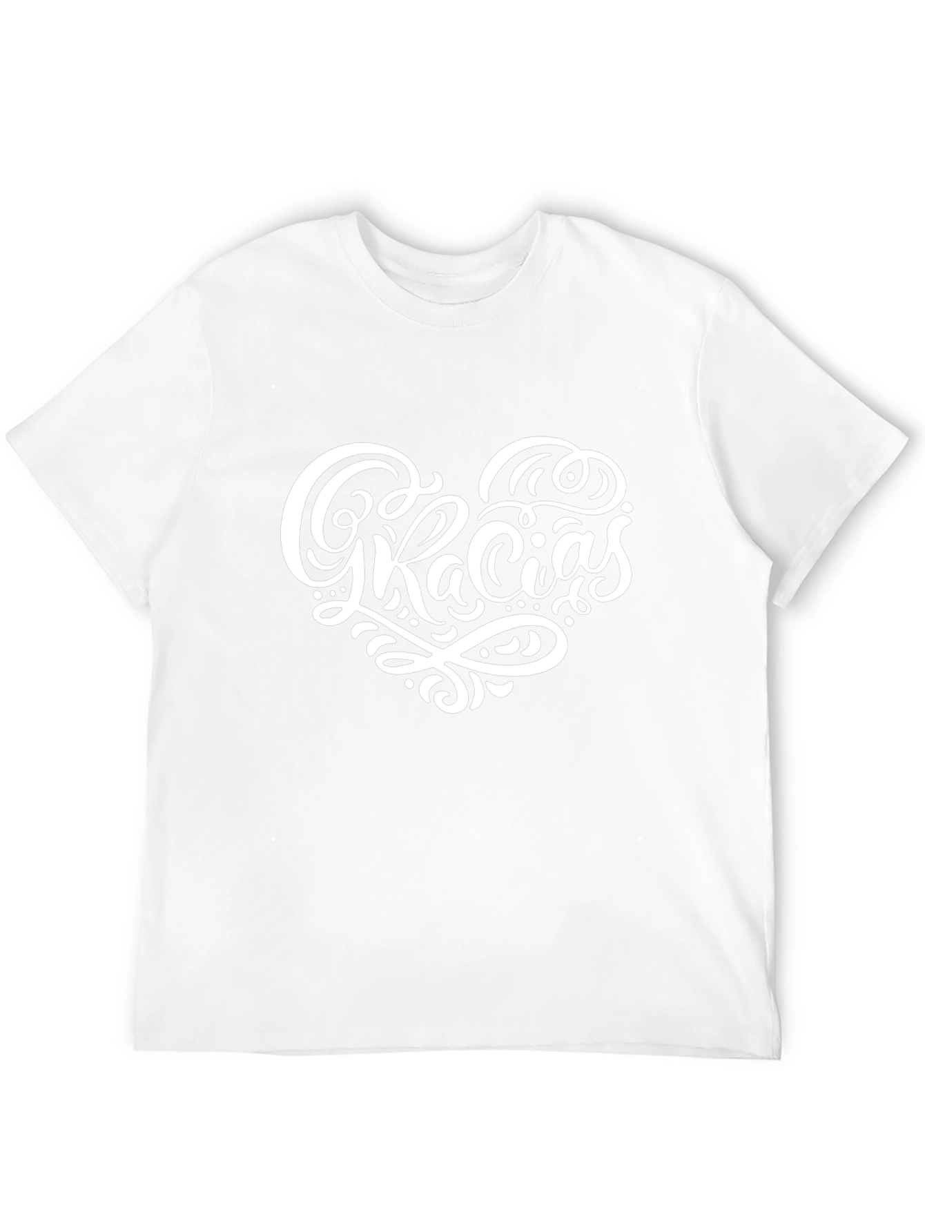 Gracias Heart Graphic T-Shirt