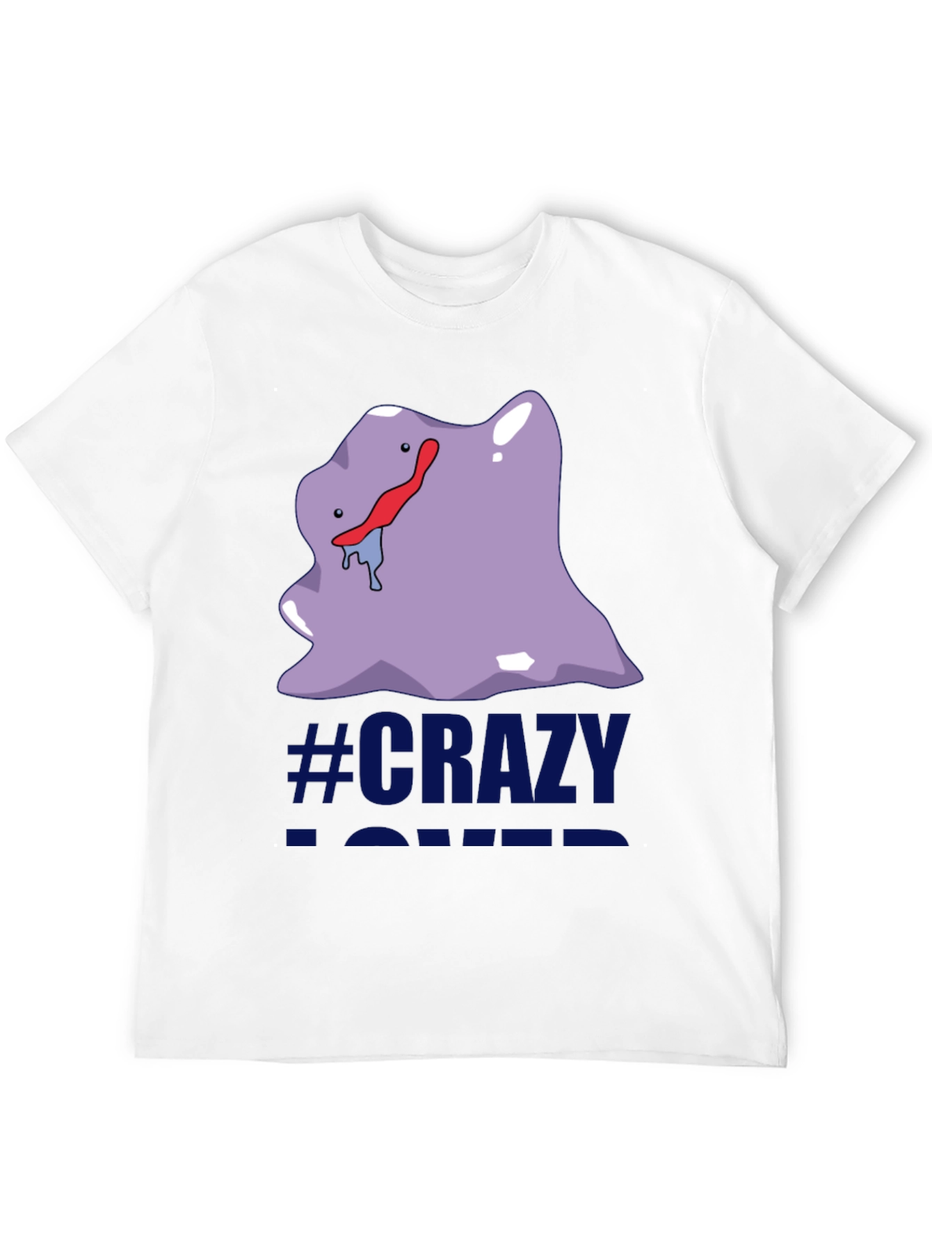 Crazy Lover Ditto Graphic Tee - Black