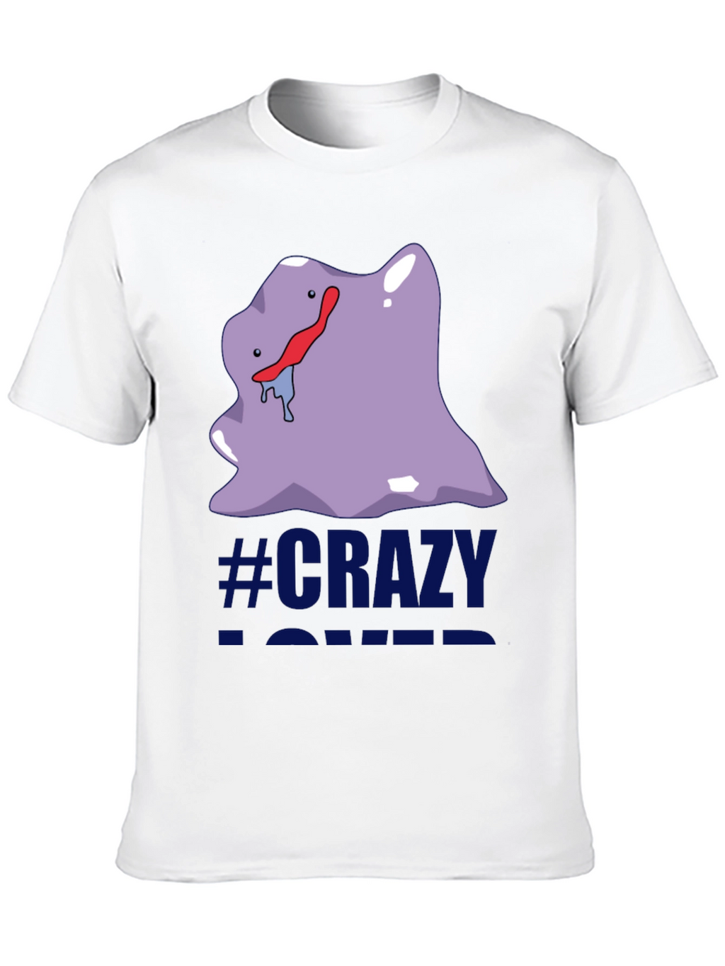 Crazy Lover Ditto Graphic Tee - Black