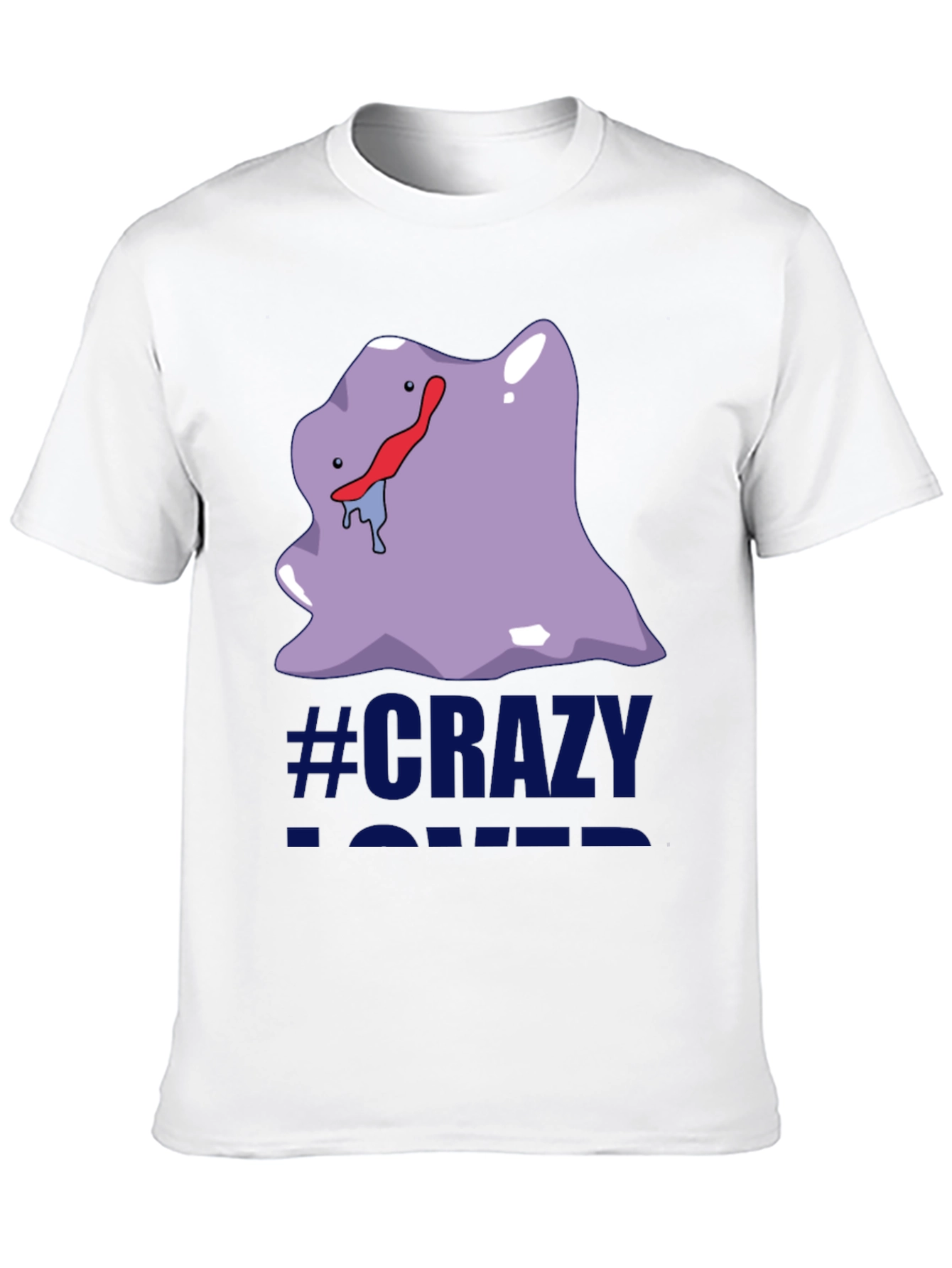 Crazy Lover Ditto Graphic Tee - Black