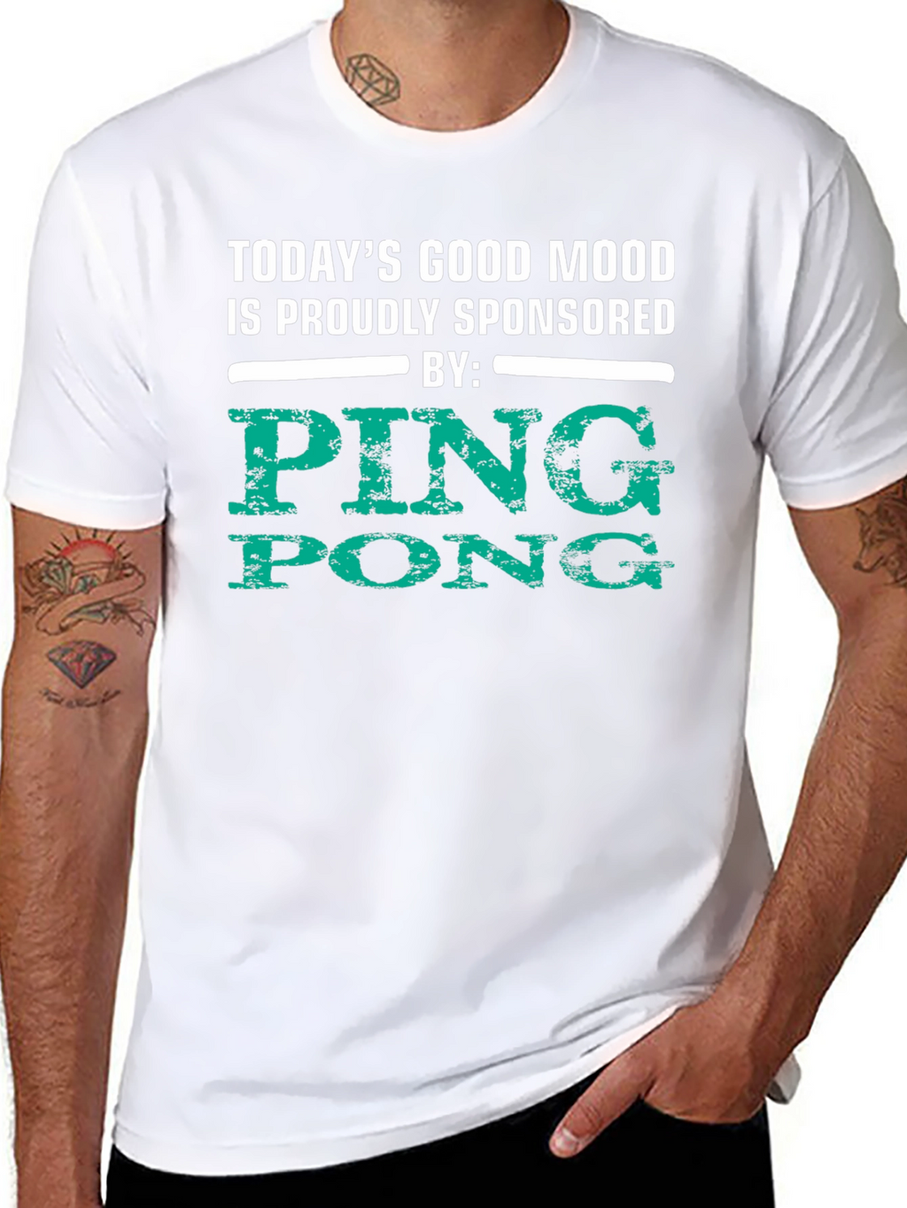 Ping Pong Sponsored Good Mood T-Shirt