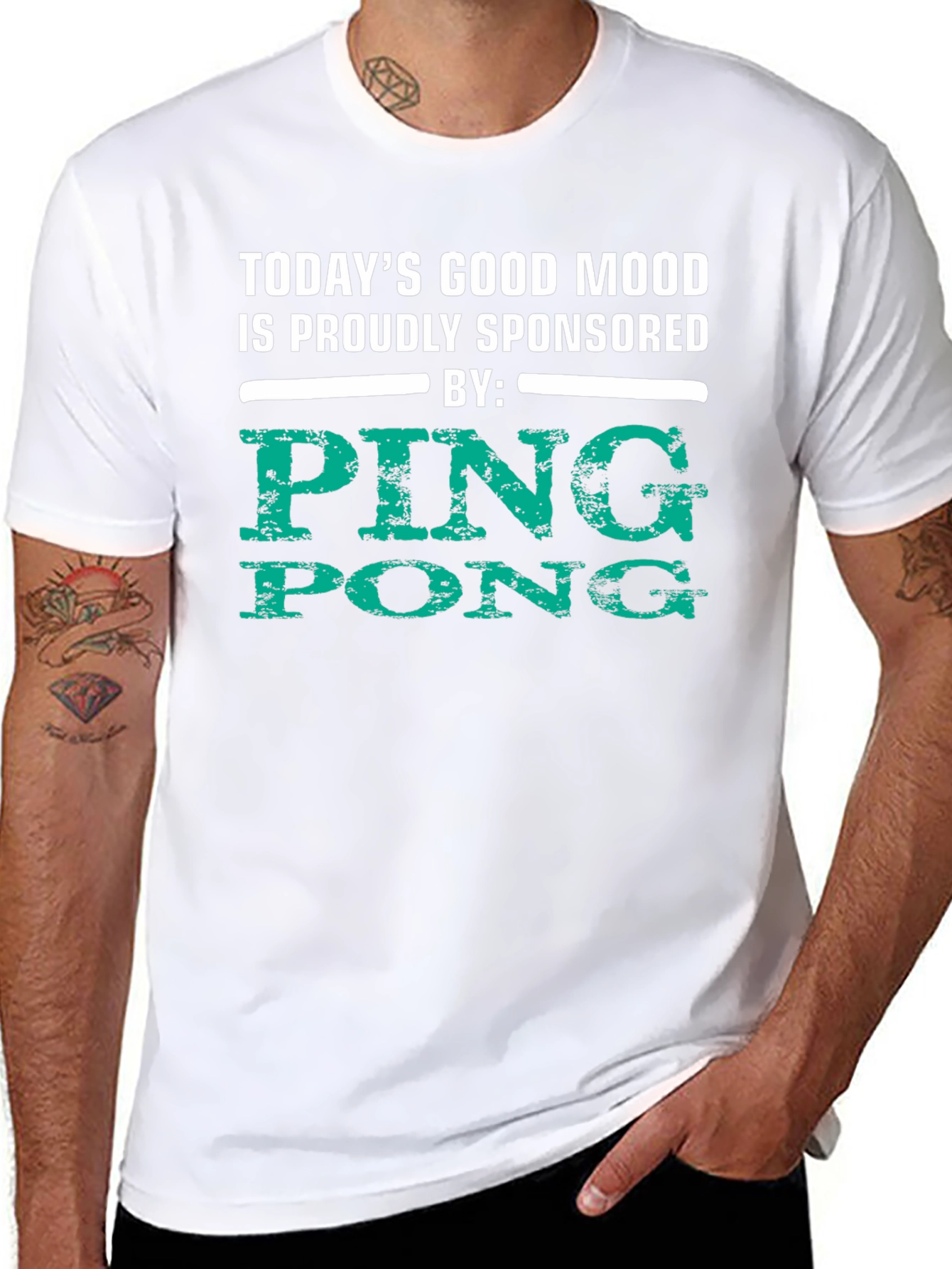 Ping Pong Sponsored Good Mood T-Shirt